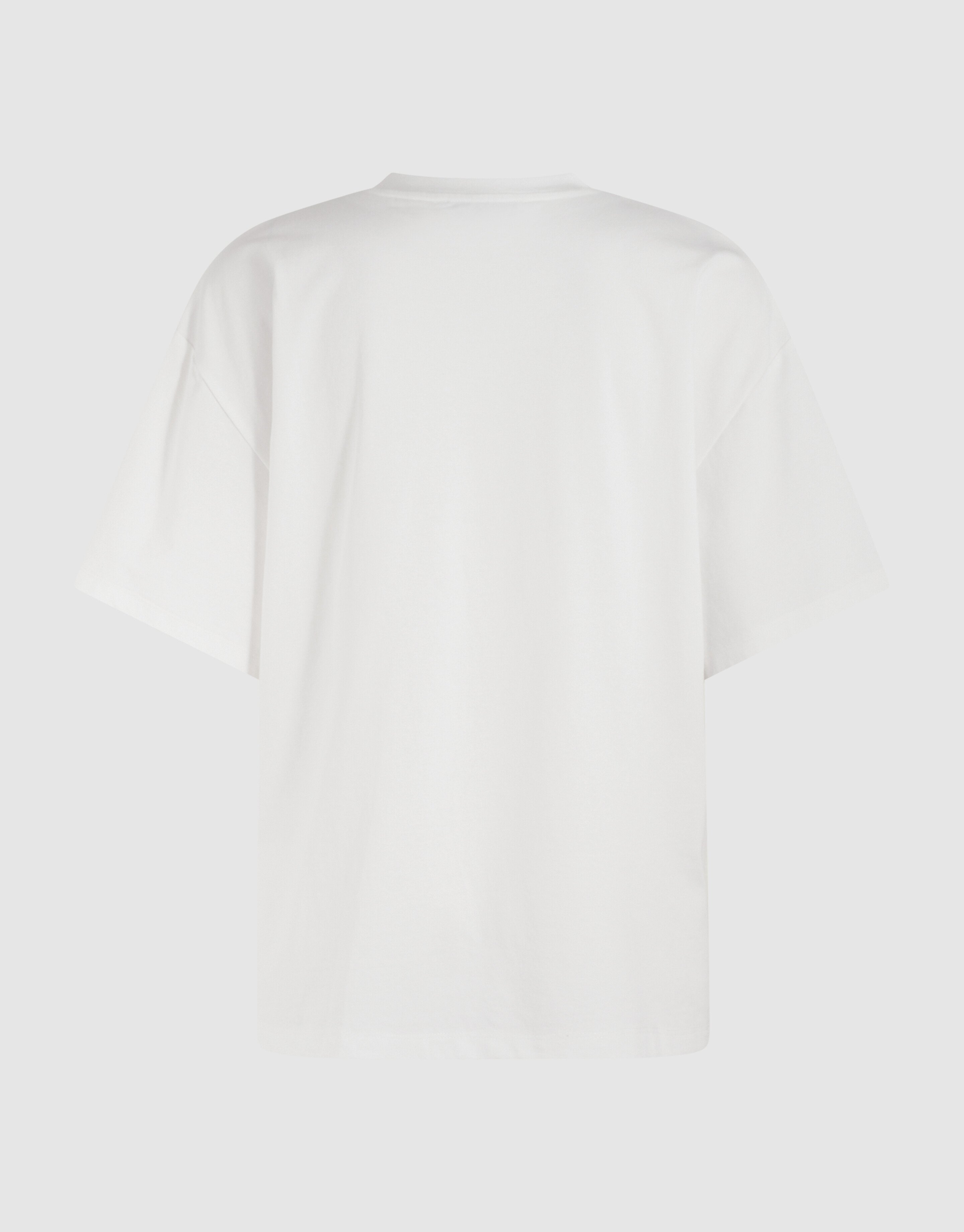 Übergroßes Blumen-T-Shirt Weiß von Lizzy SHOEBY WOMEN