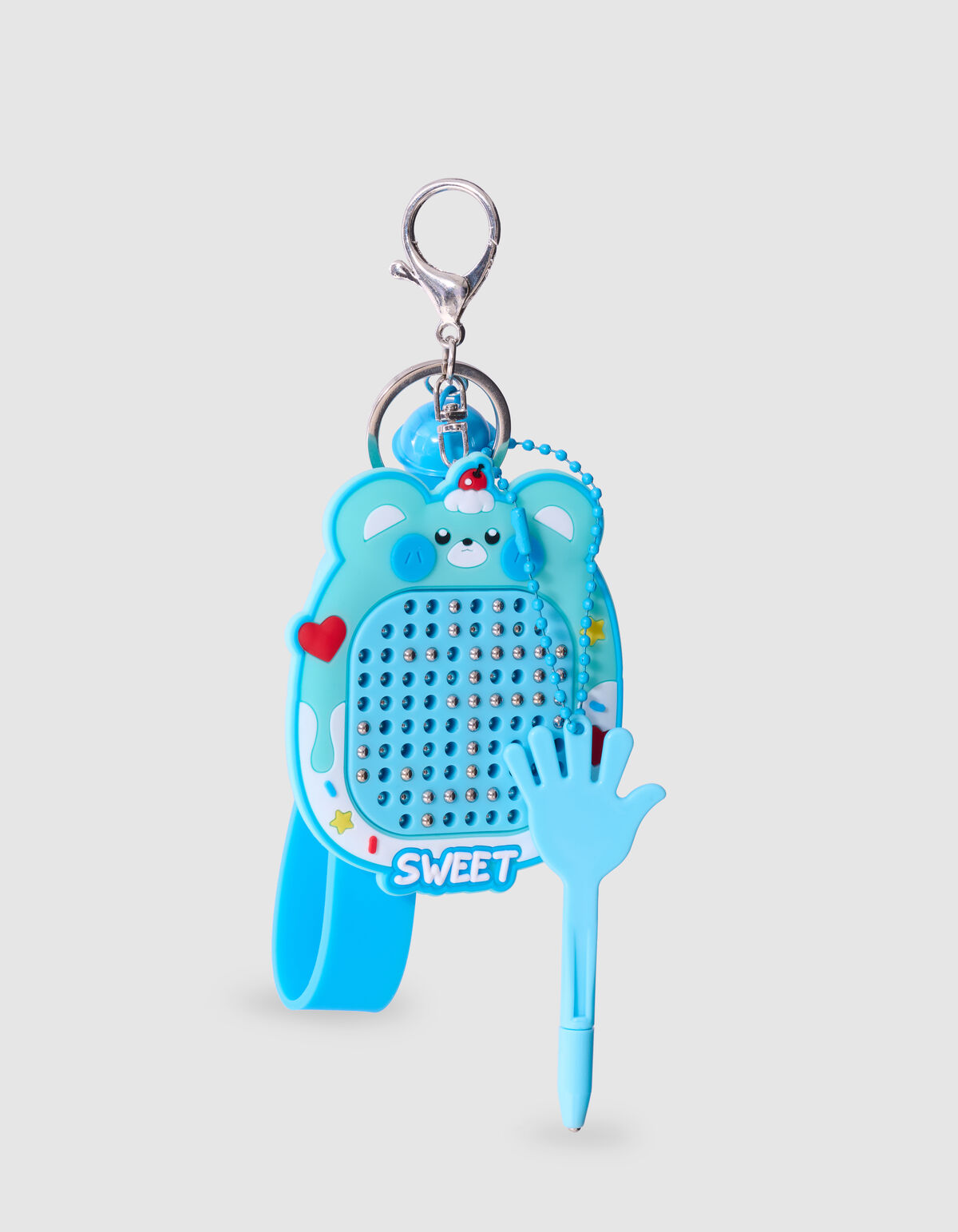 B&auml;r Magnetischer Schl&uuml;sselanh&auml;nger Blau SHOEBY ACCESSOIRES