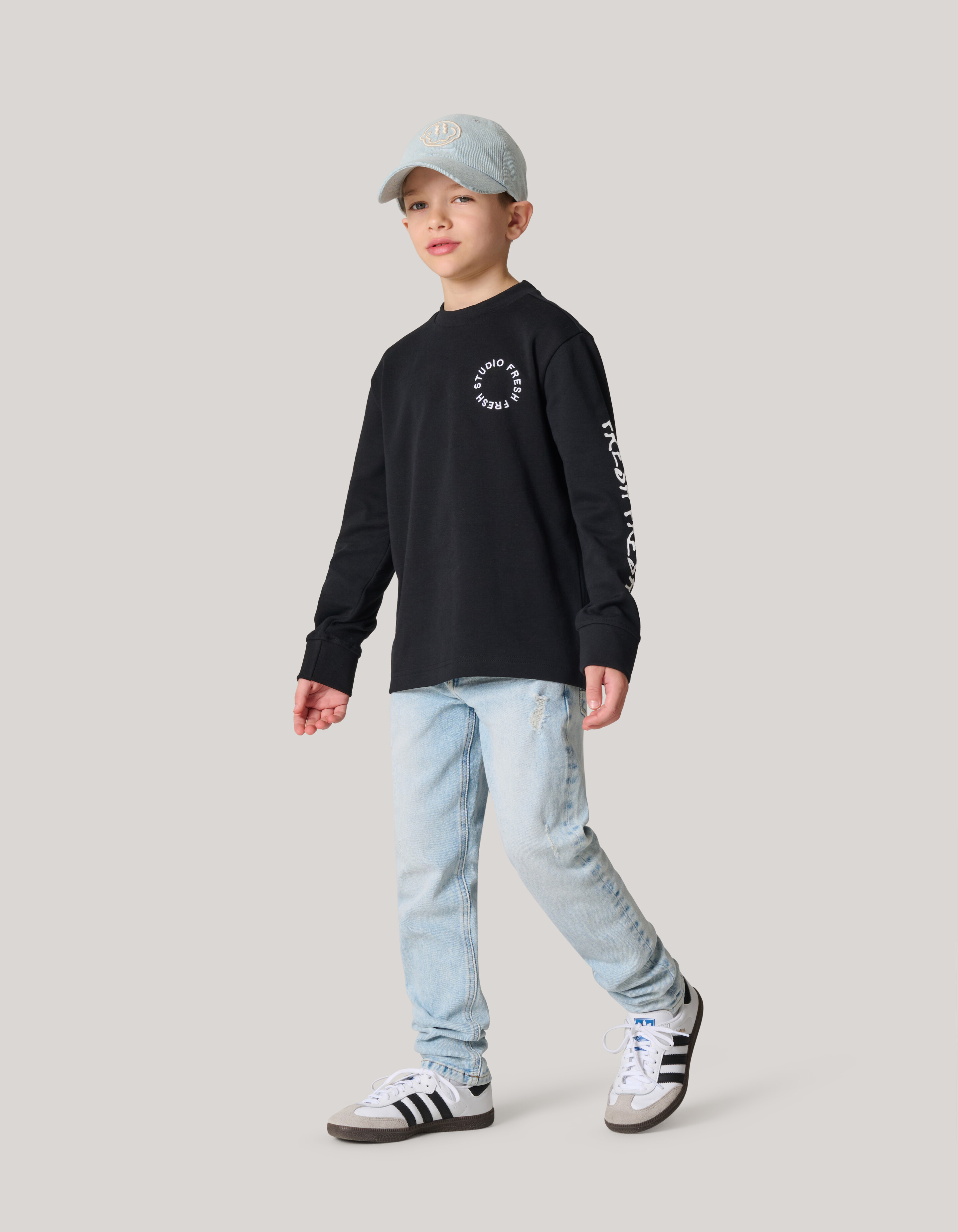 Artwork T-shirt Schwarz SHOEBY BOYS