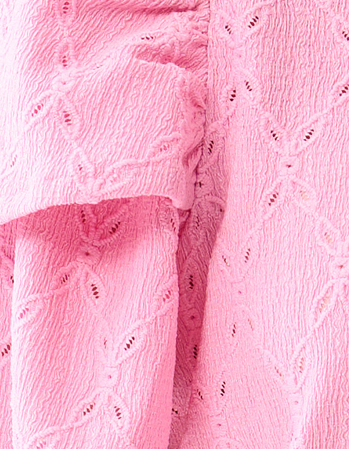 Ajour Rüschen-Top Rosa SHOEBY WOMEN