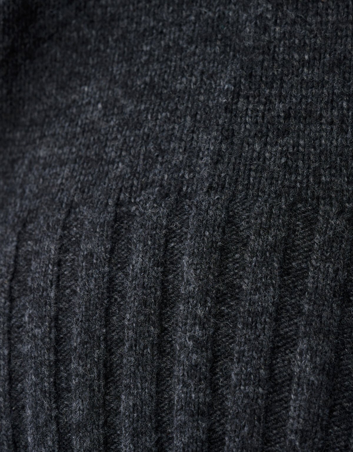 Übergroßer Strickpullover Dunkelgrau von Mieke SHOEBY WOMEN