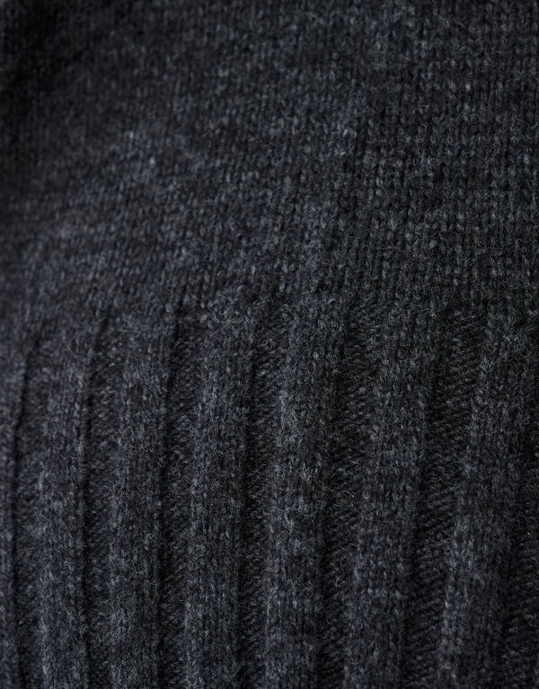 Übergroßer Strickpullover Dunkelgrau von Mieke SHOEBY WOMEN