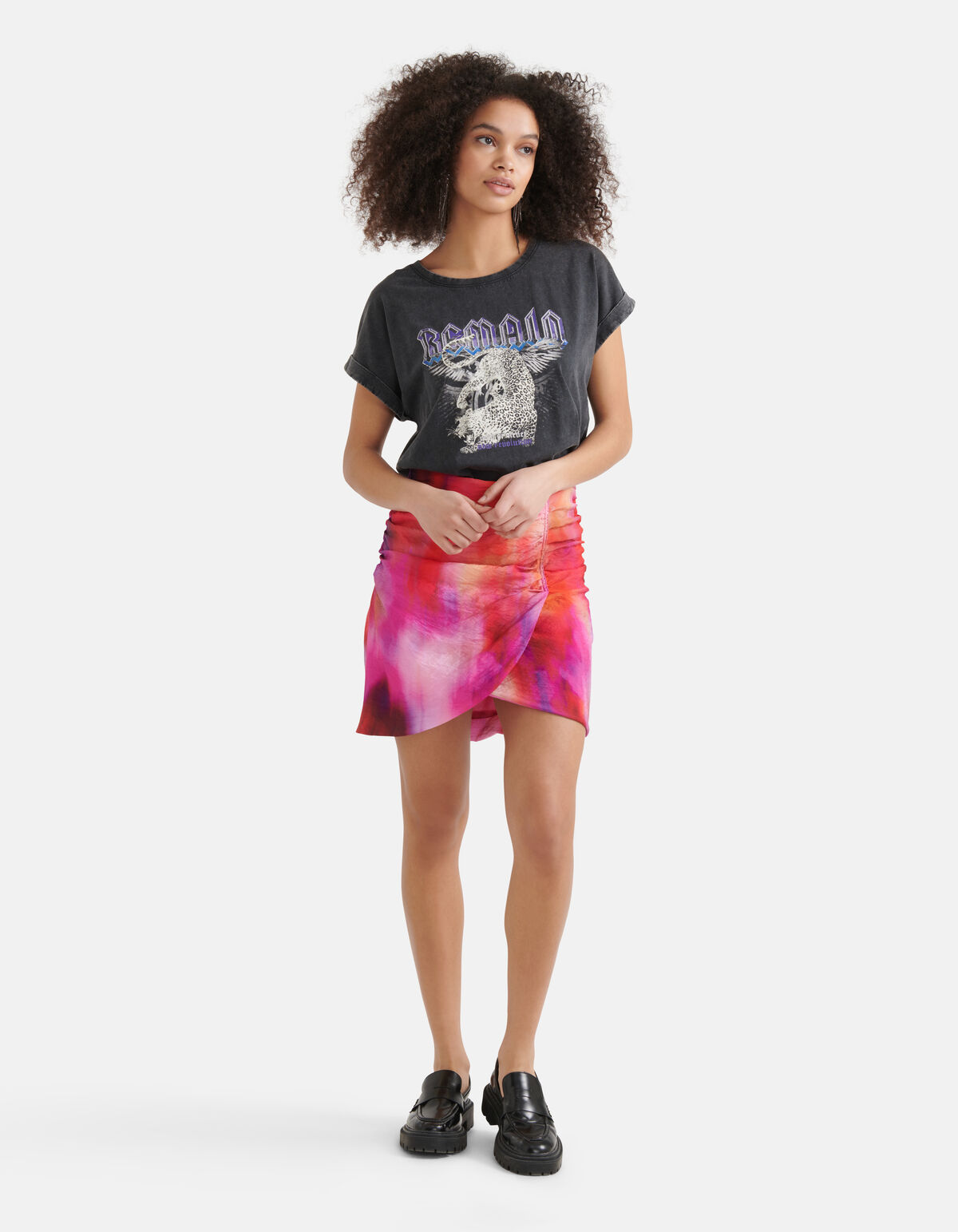 Bunt gefärbter Rock SHOEBY WOMEN