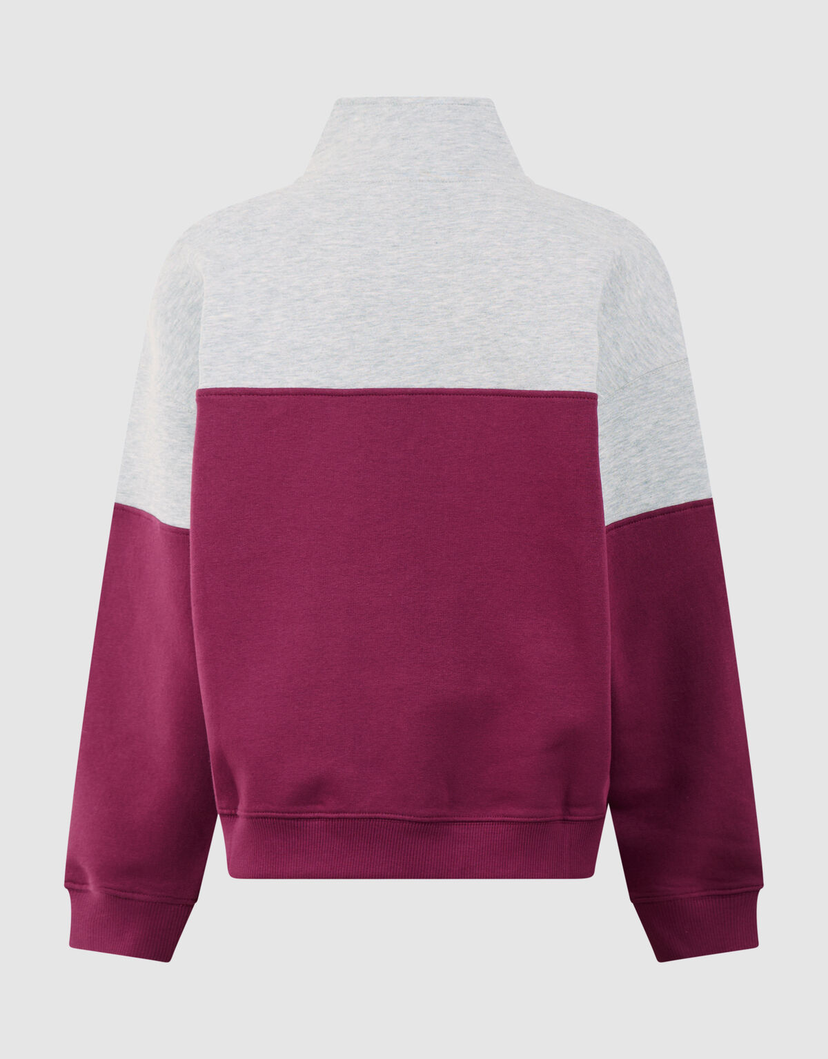 Sportlicher Pullover mit Rei&szlig;verschlus Grau/Dunk SHOEBY BOYS