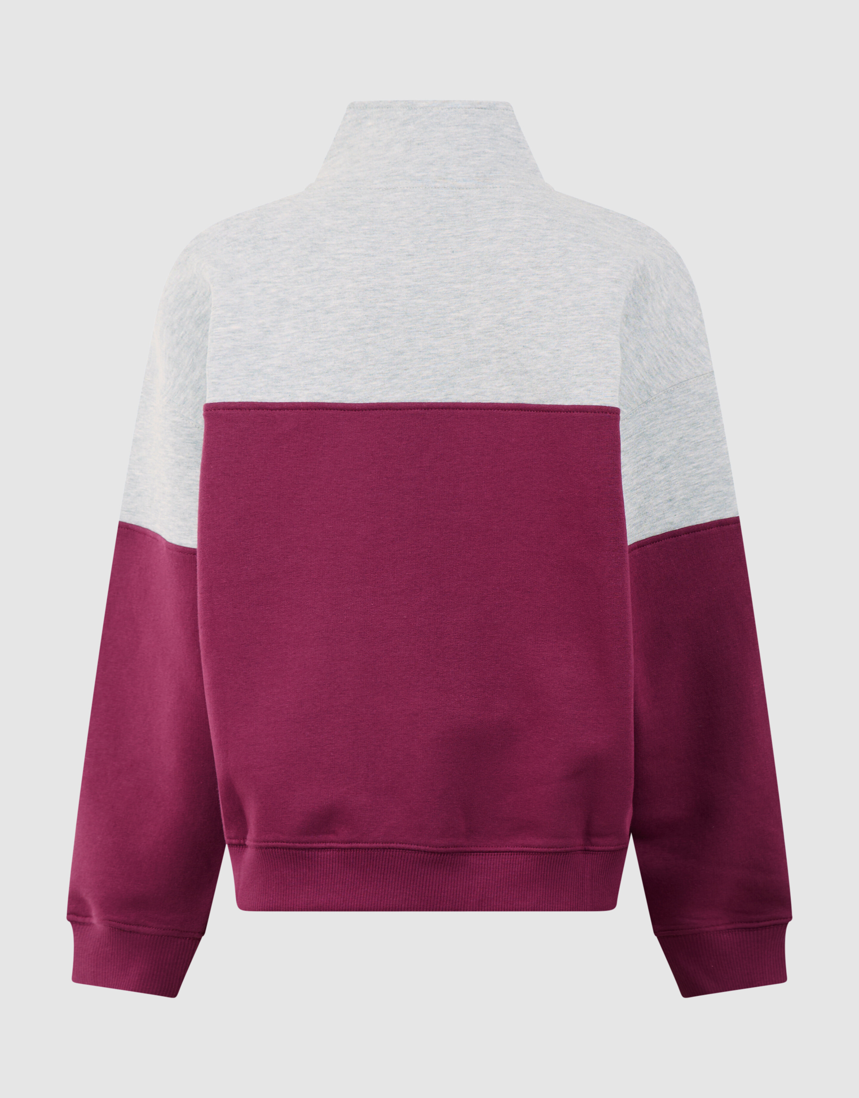 Sportlicher Pullover mit Rei&szlig;verschlus Grau/Dunk SHOEBY BOYS