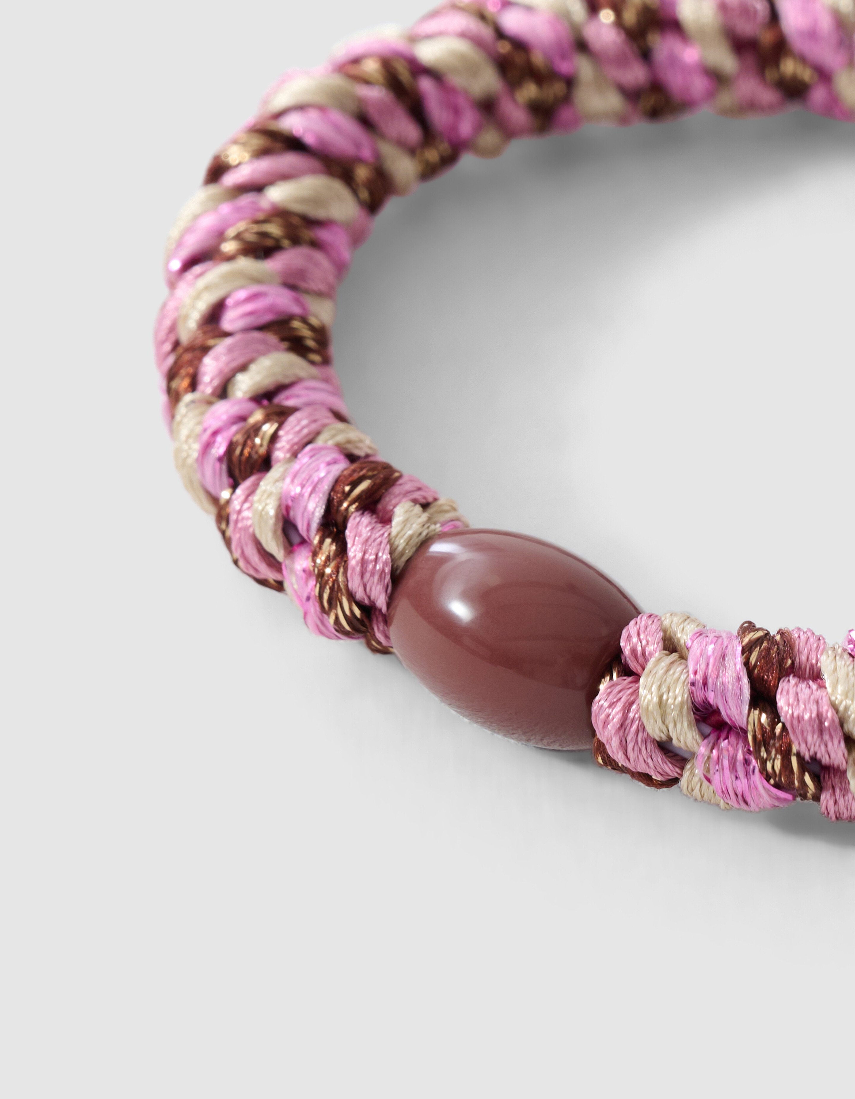 Lurex-Haarband Rosa/Braun SHOEBY ACCESSOIRES