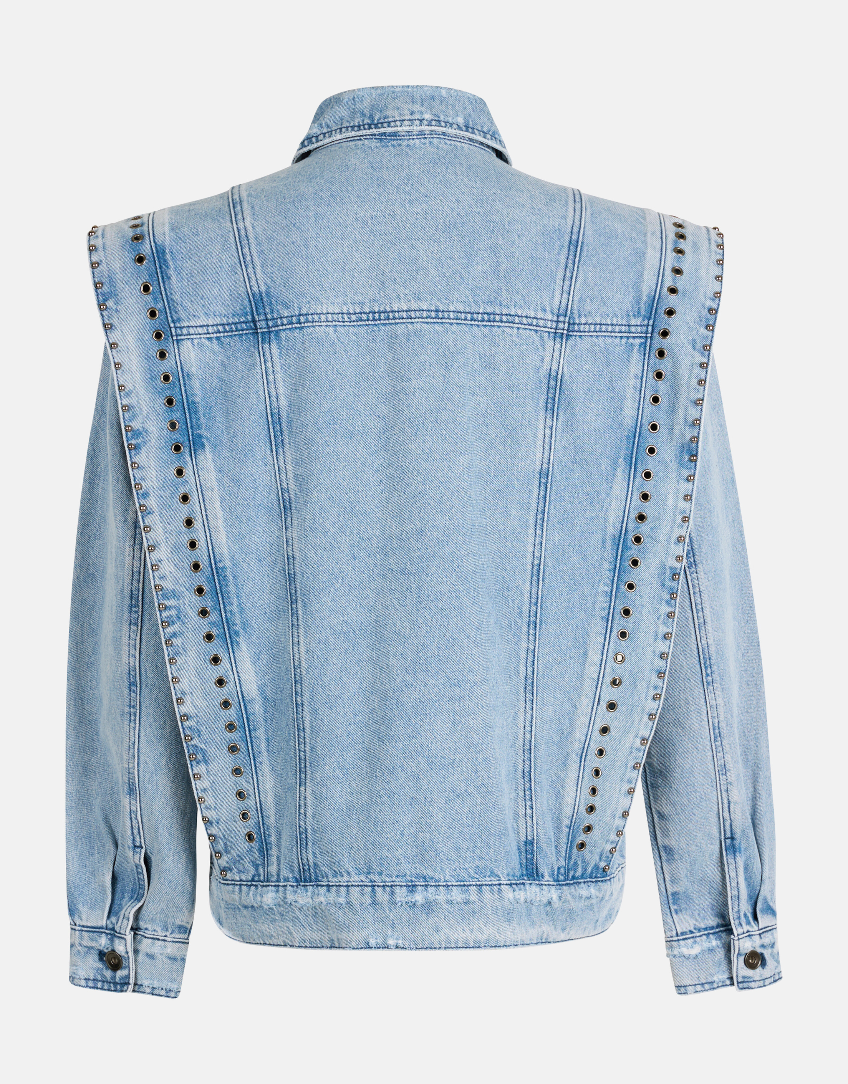 Zerstörte Denim-Jacke Blau von Nicolette SHOEBY WOMEN