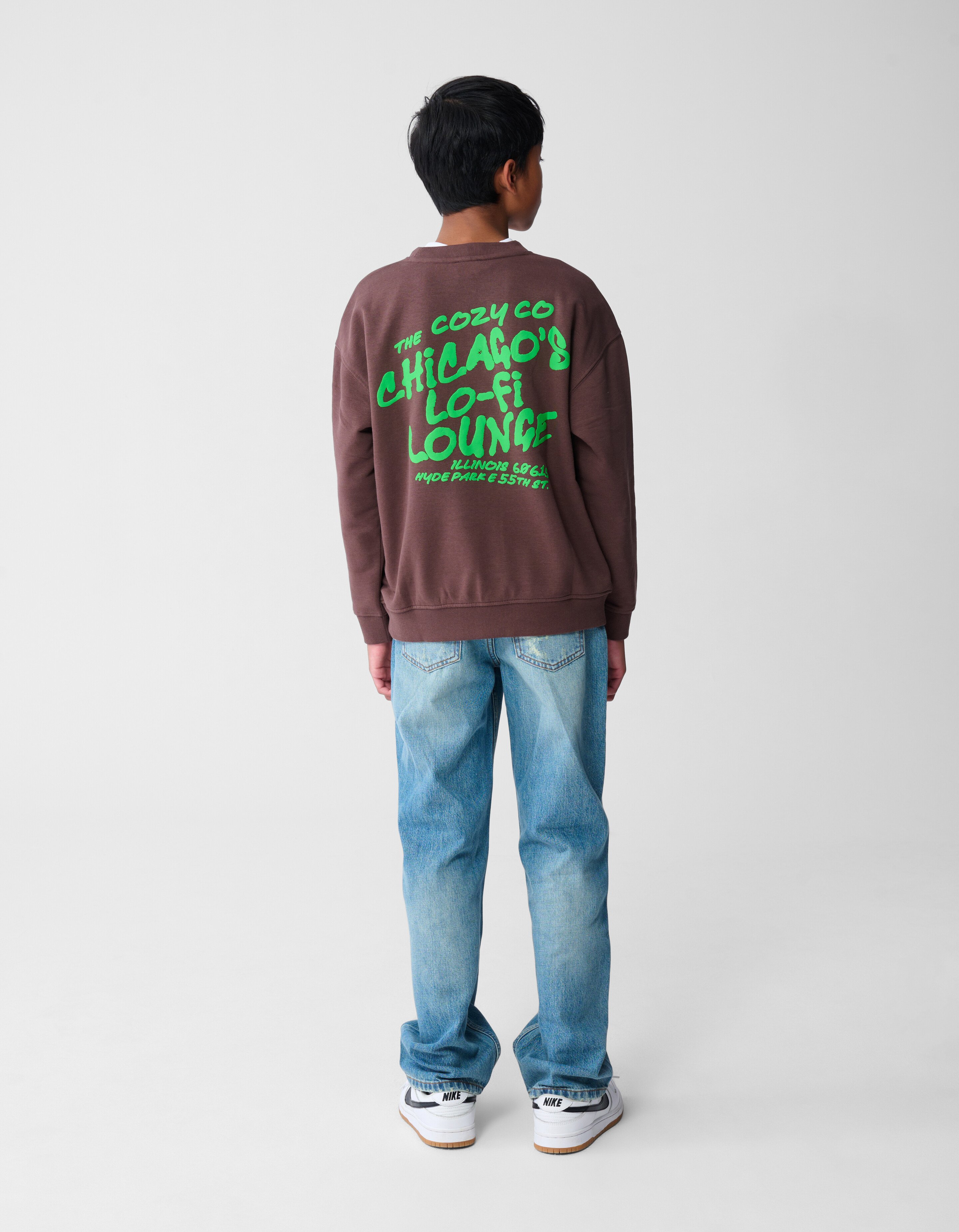 Chicago Artwork Sweater Bruin SHOEBY BOYS