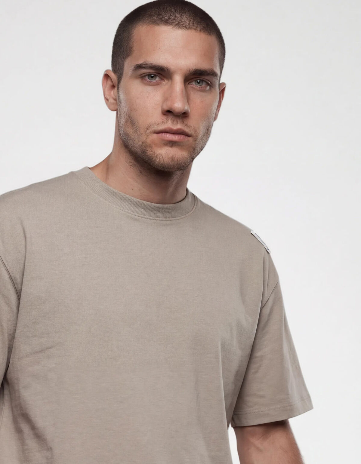 T-Shirt mit Aufdruck Hellgr&uuml;n SHOEBY MEN
