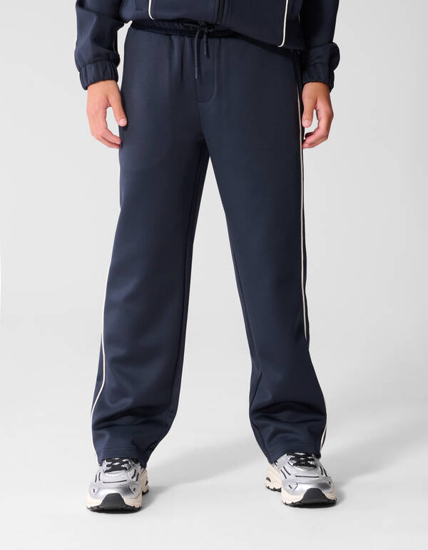 Sporty Piping Relaxed Fit Hose Dunkelblau SHOEBY BOYS