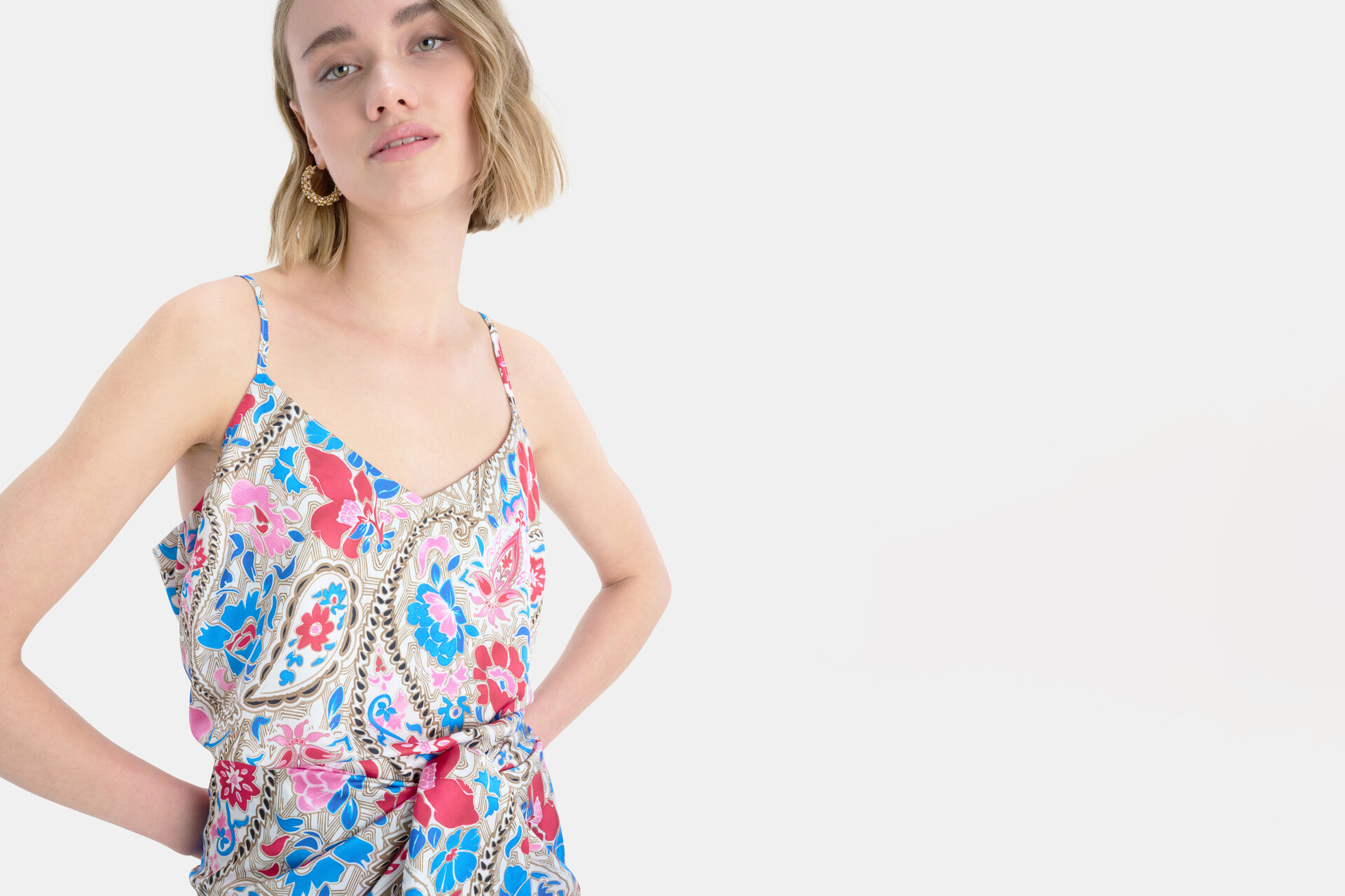 Bowie Floral Top Eksept
