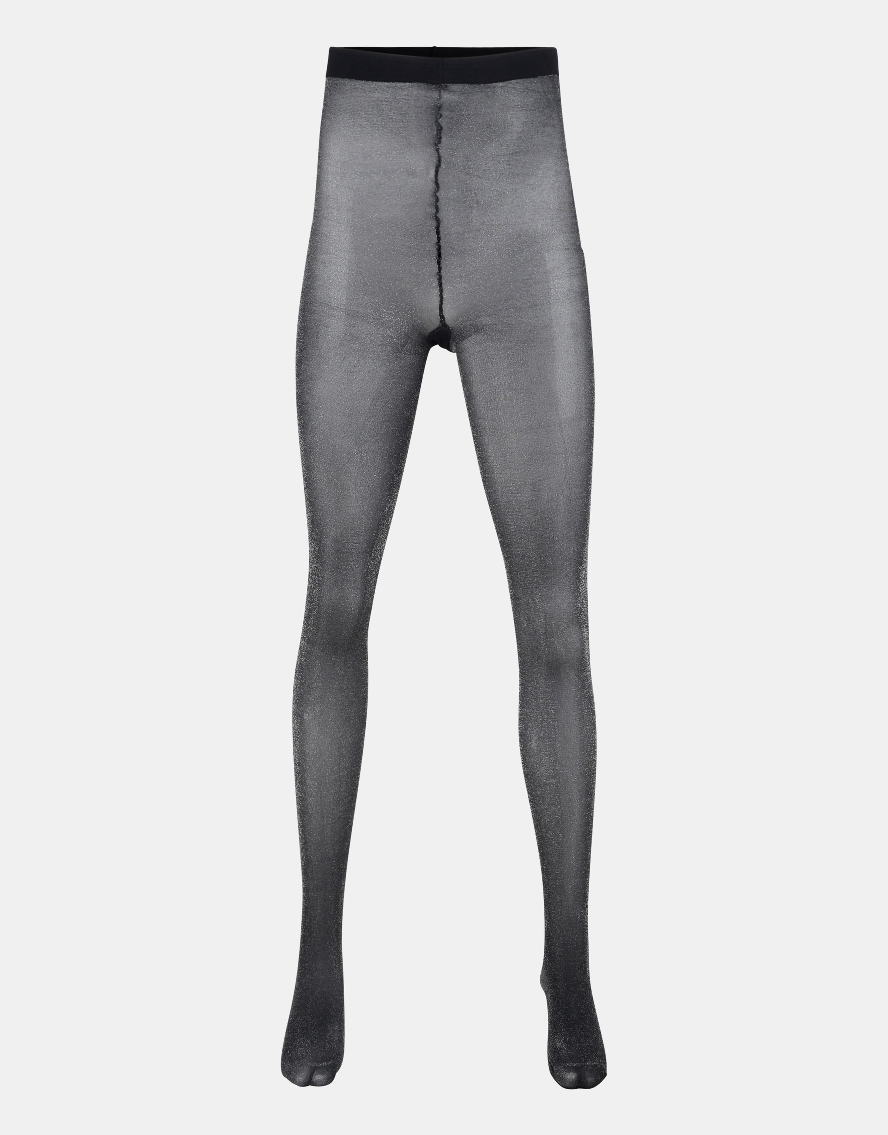 Glitzer Strumpfhose Silber SHOEBY ACCESSOIRES