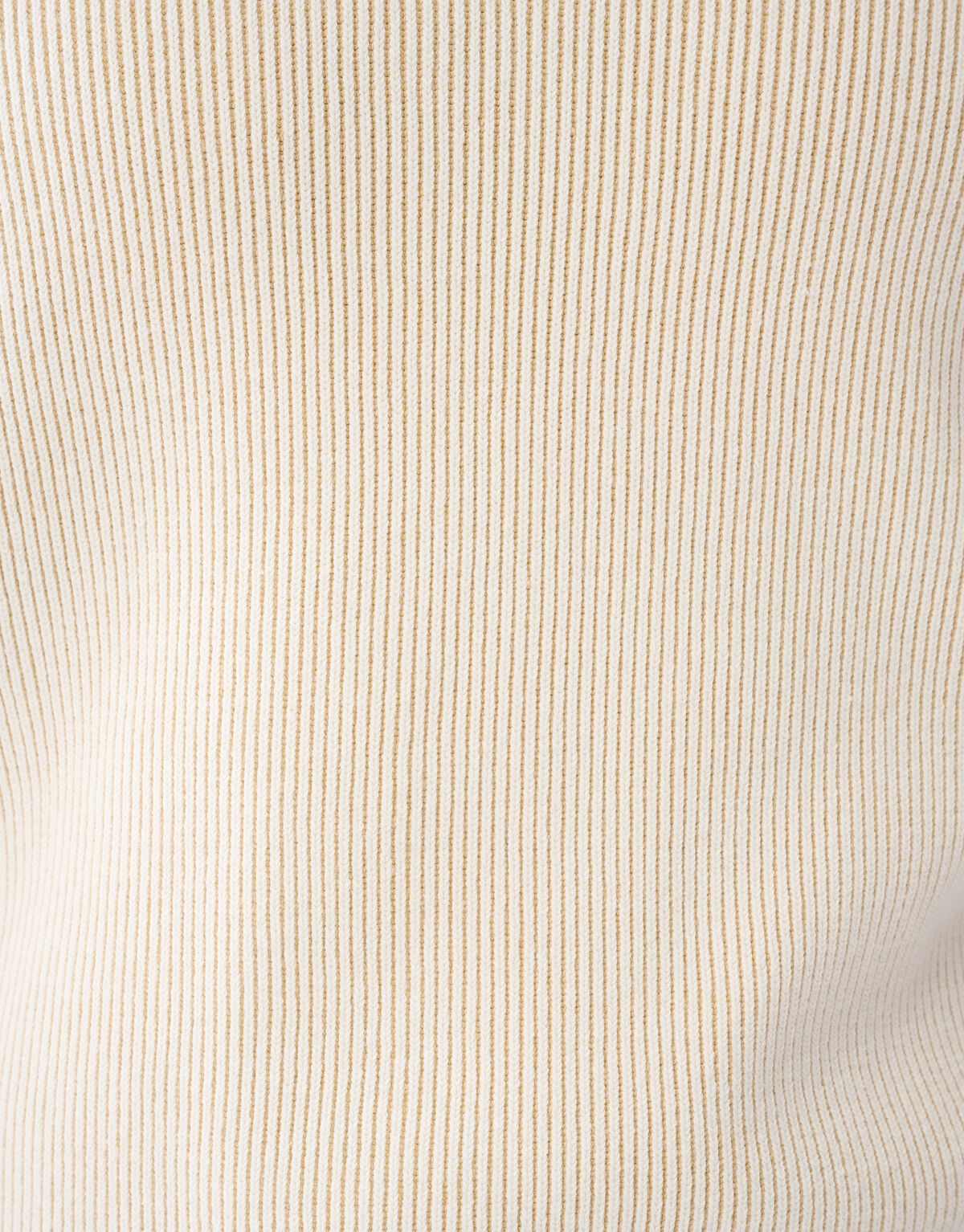 Rippenpullover Off White SHOEBY MEN