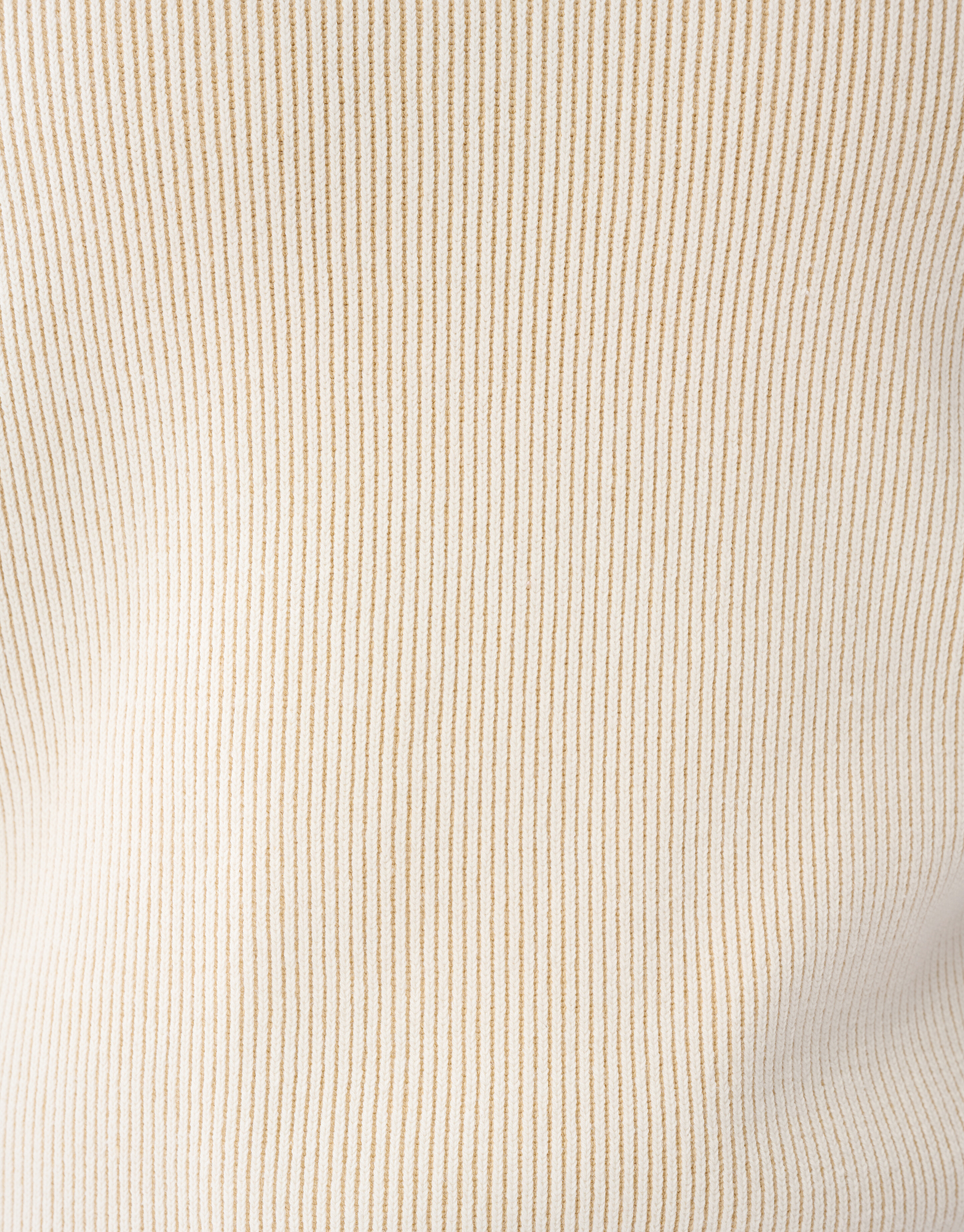 Rippenpullover Off White SHOEBY MEN