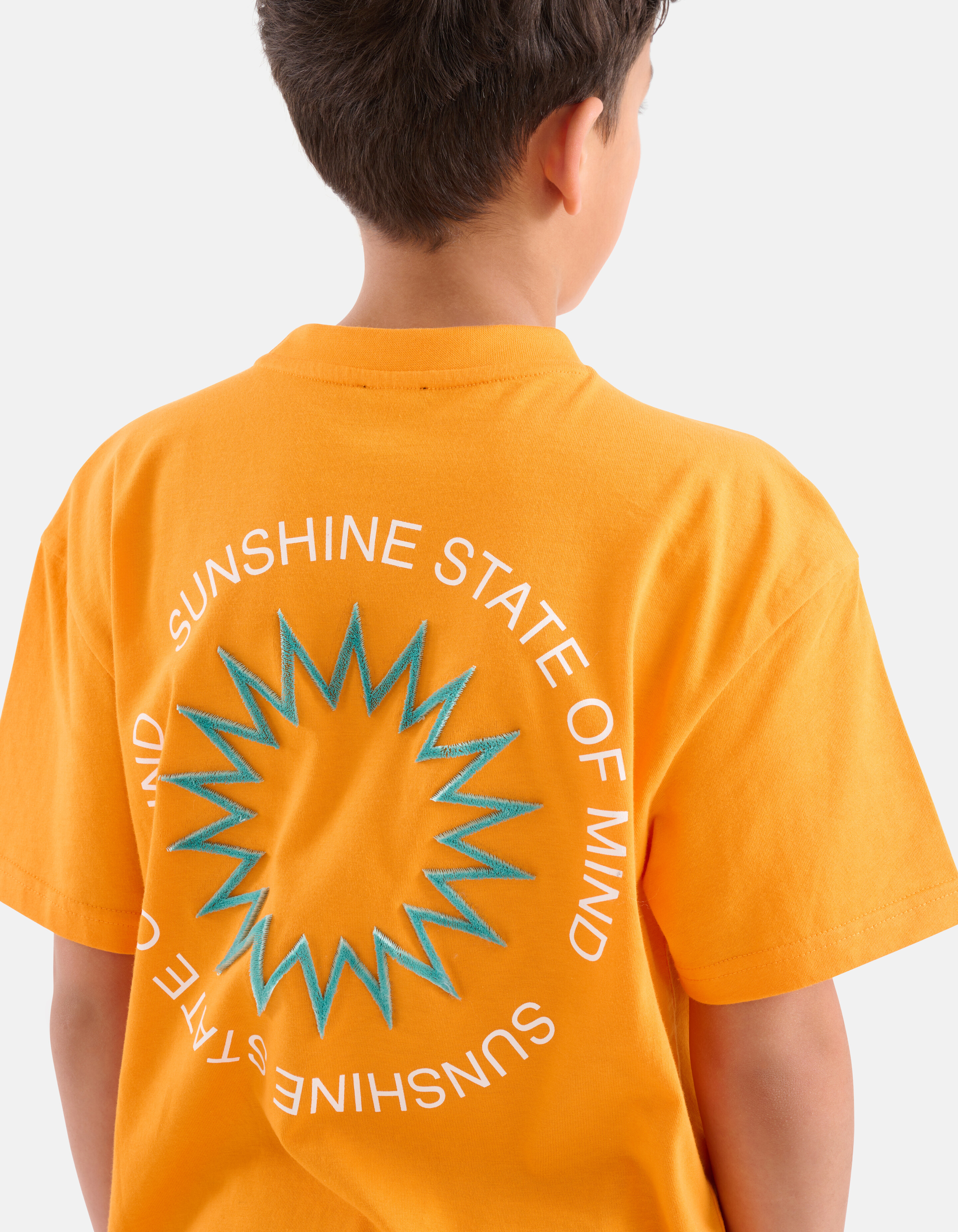 Kunstwerk T-shirt Orange SHOEBY BOYS