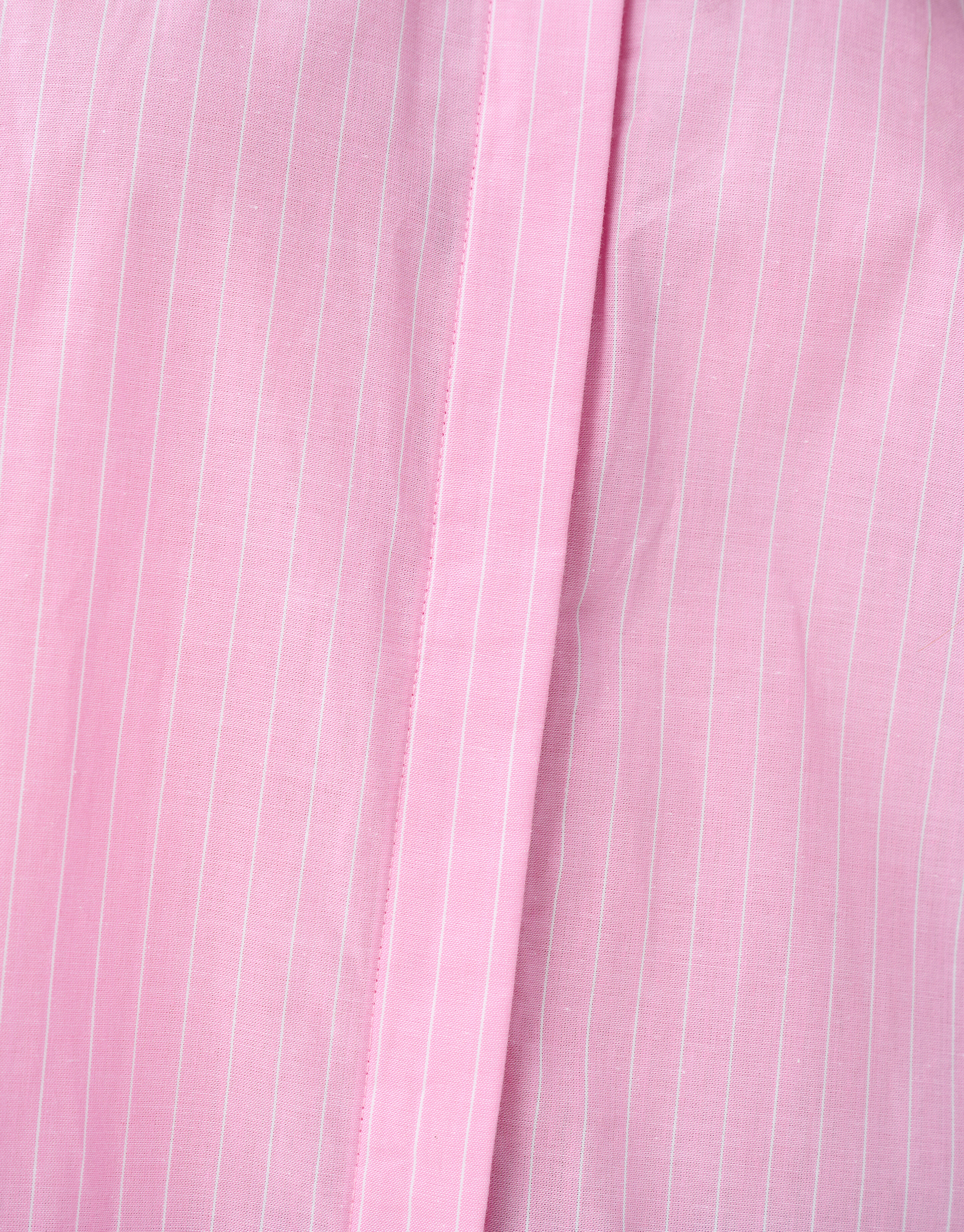 Gestreifte Popeline-Bluse Rosa SHOEBY WOMEN