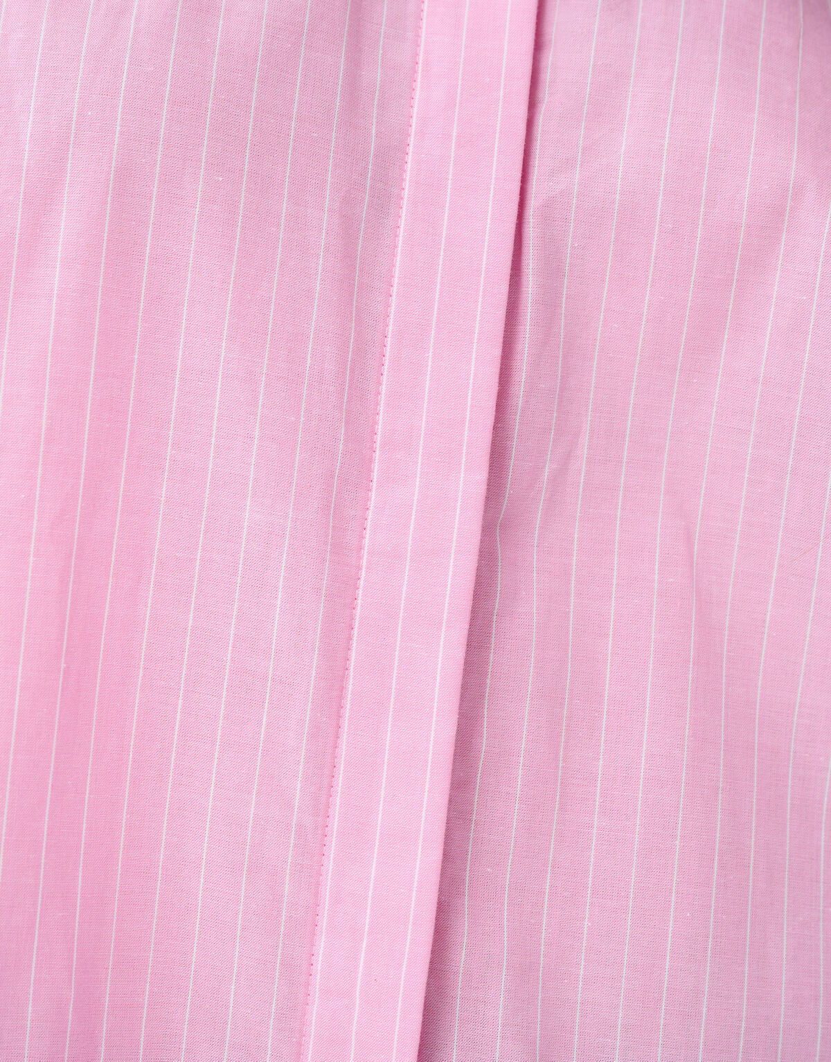 Gestreifte Popeline-Bluse Rosa SHOEBY WOMEN