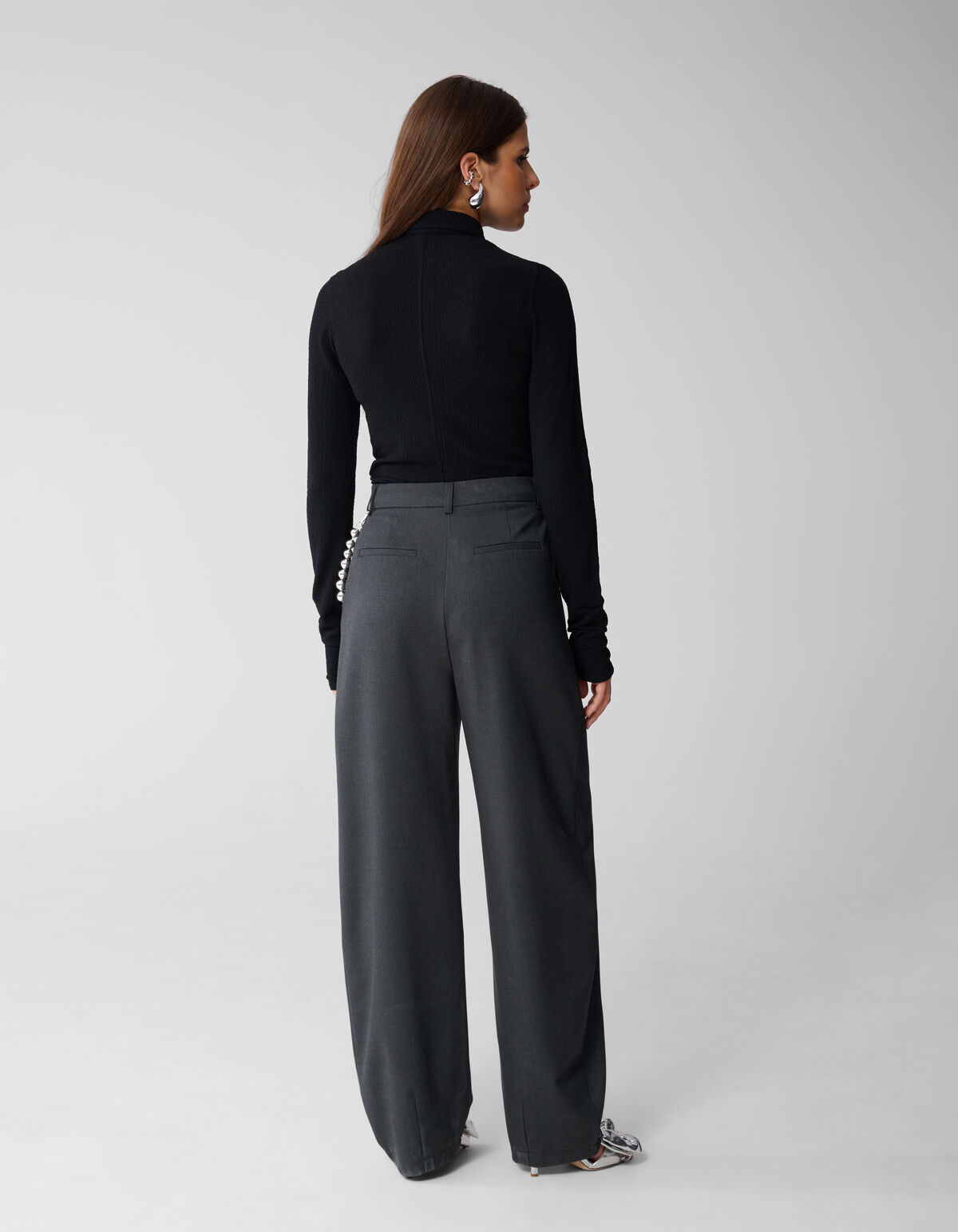 Barrel Fit Hose Dunkelgrau SHOEBY WOMEN