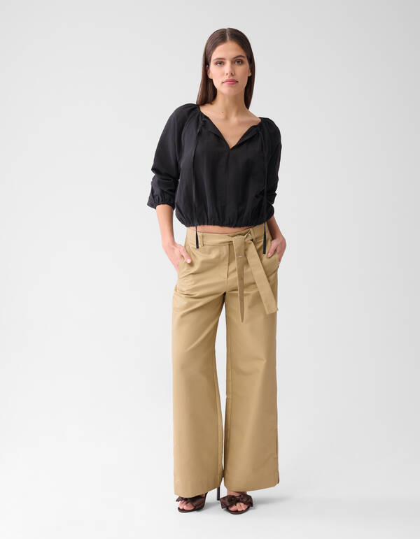 Leinenbluse Black von Mieke SHOEBY WOMEN