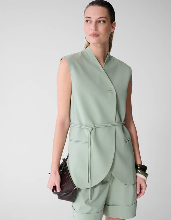 Taillierte Weste Hellgr&uuml;n von Lonneke SHOEBY WOMEN