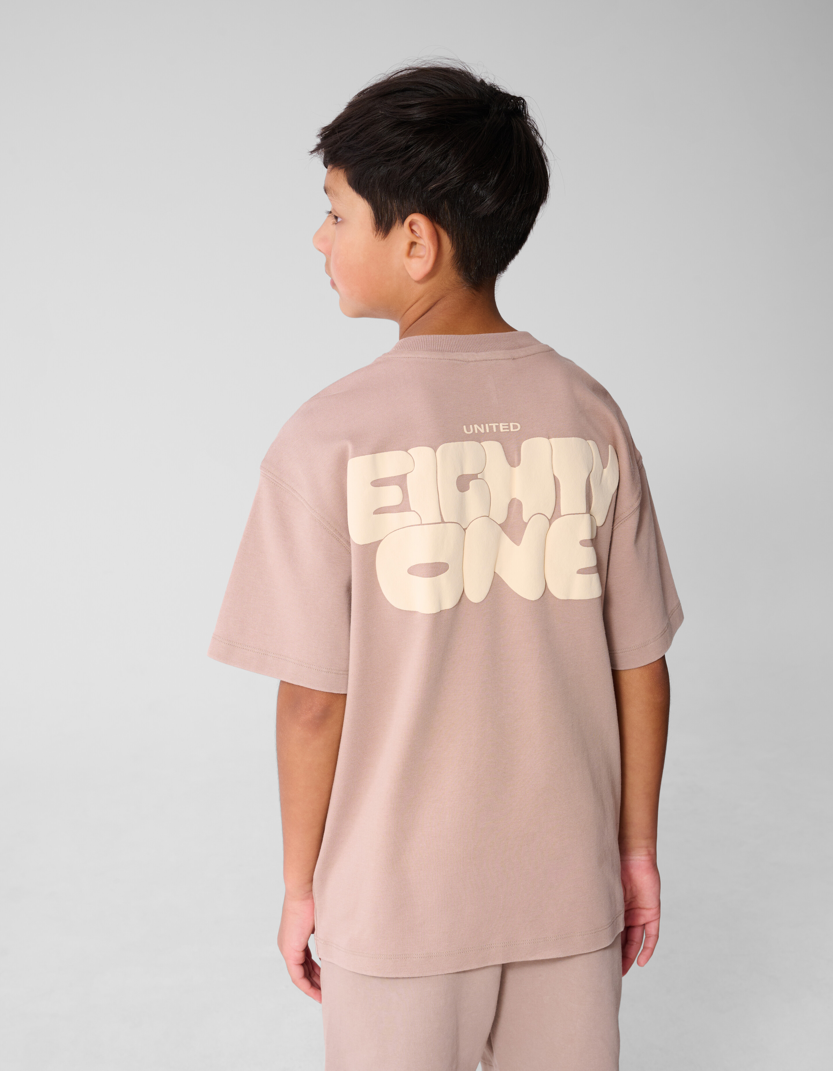 Spark Wasch-T-Shirt Taupe SHOEBY BOYS