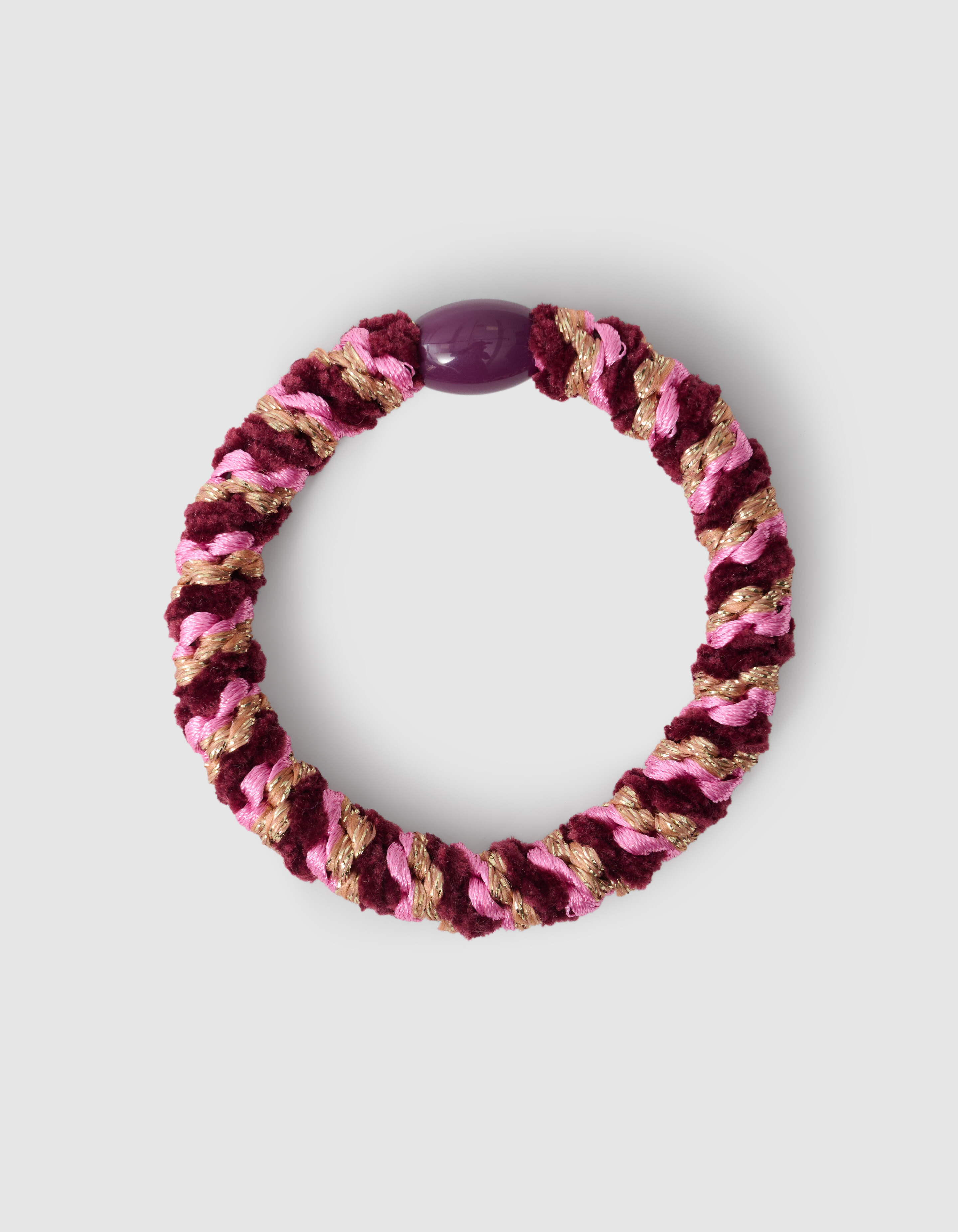 Lurex-Haarband Hellrosa SHOEBY ACCESSOIRES