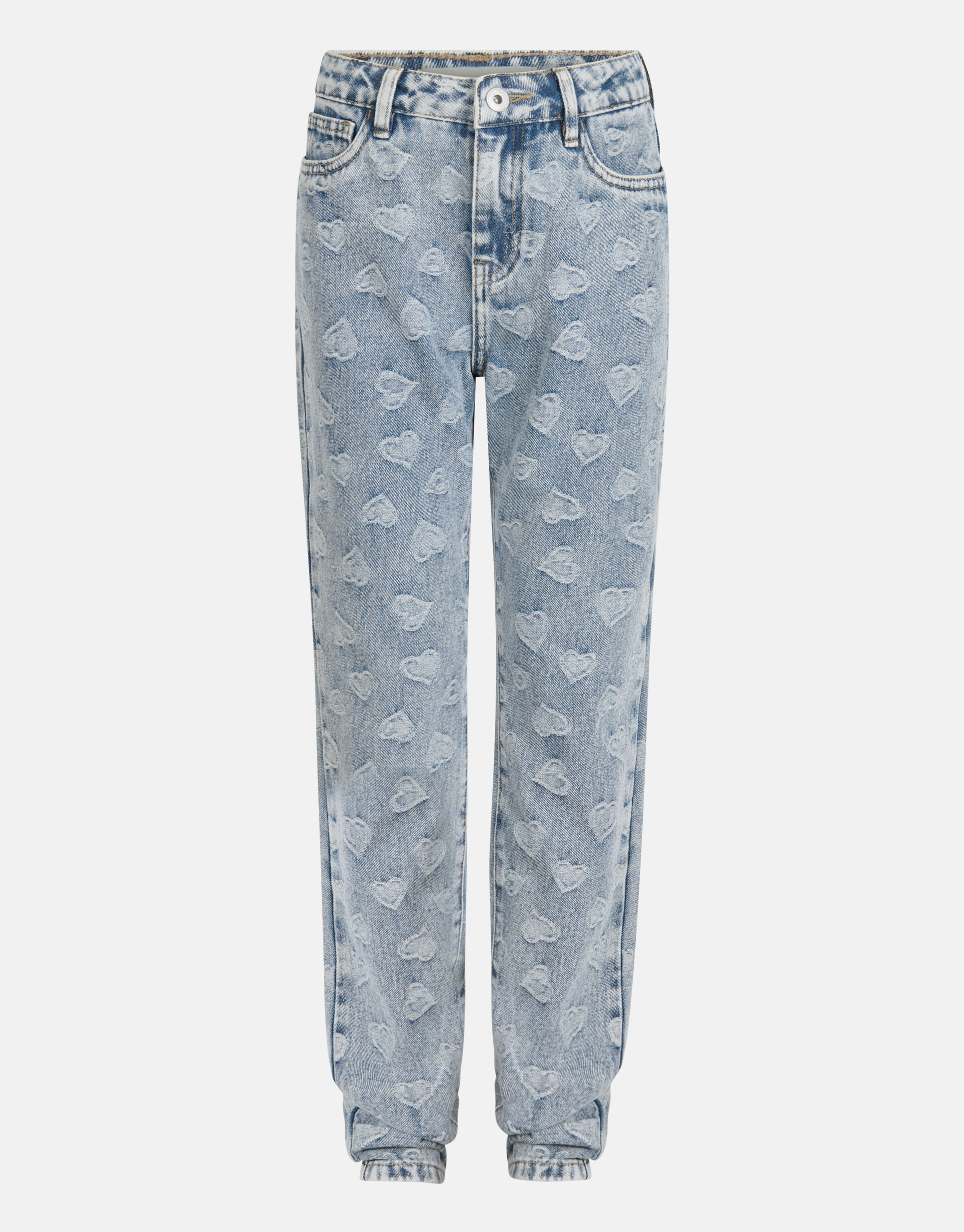 Jacquard-Tapered Jeans gebleicht SHOEBY GIRLS