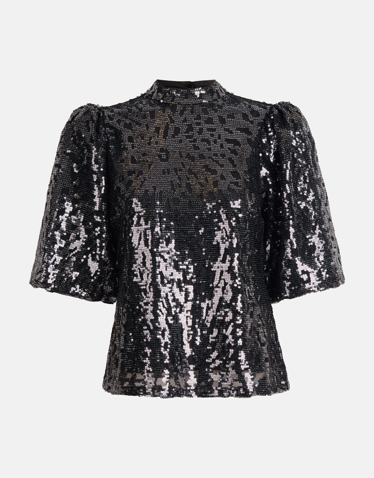 Pailletten-Top Schwarz von Fred SHOEBY WOMEN