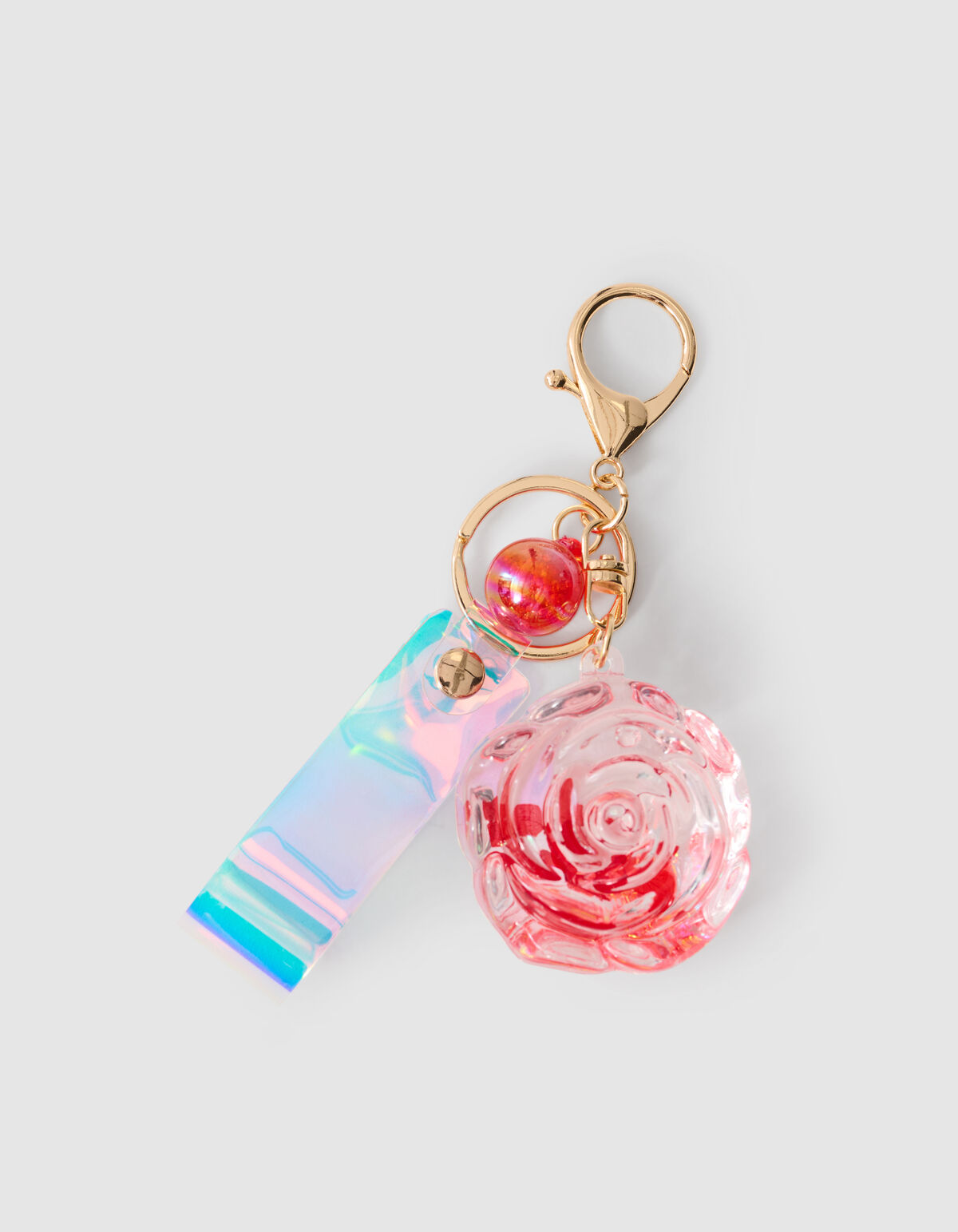 Rose Schlüsselanhänger Rot SHOEBY ACCESSOIRES