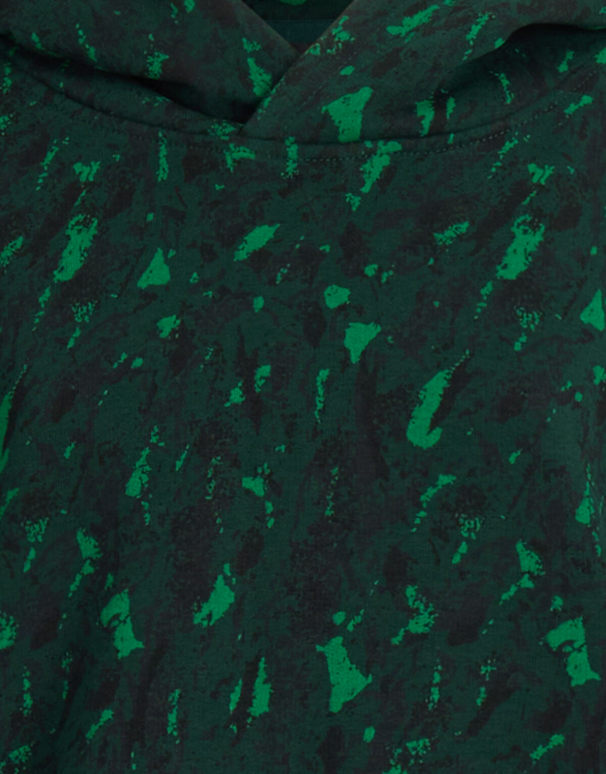 Bedruckter Hoodie Dunkelgrün SHOEBY BOYS