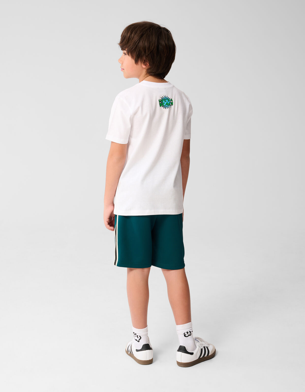 Strand Artwork T-shirt Wei&szlig; SHOEBY BOYS