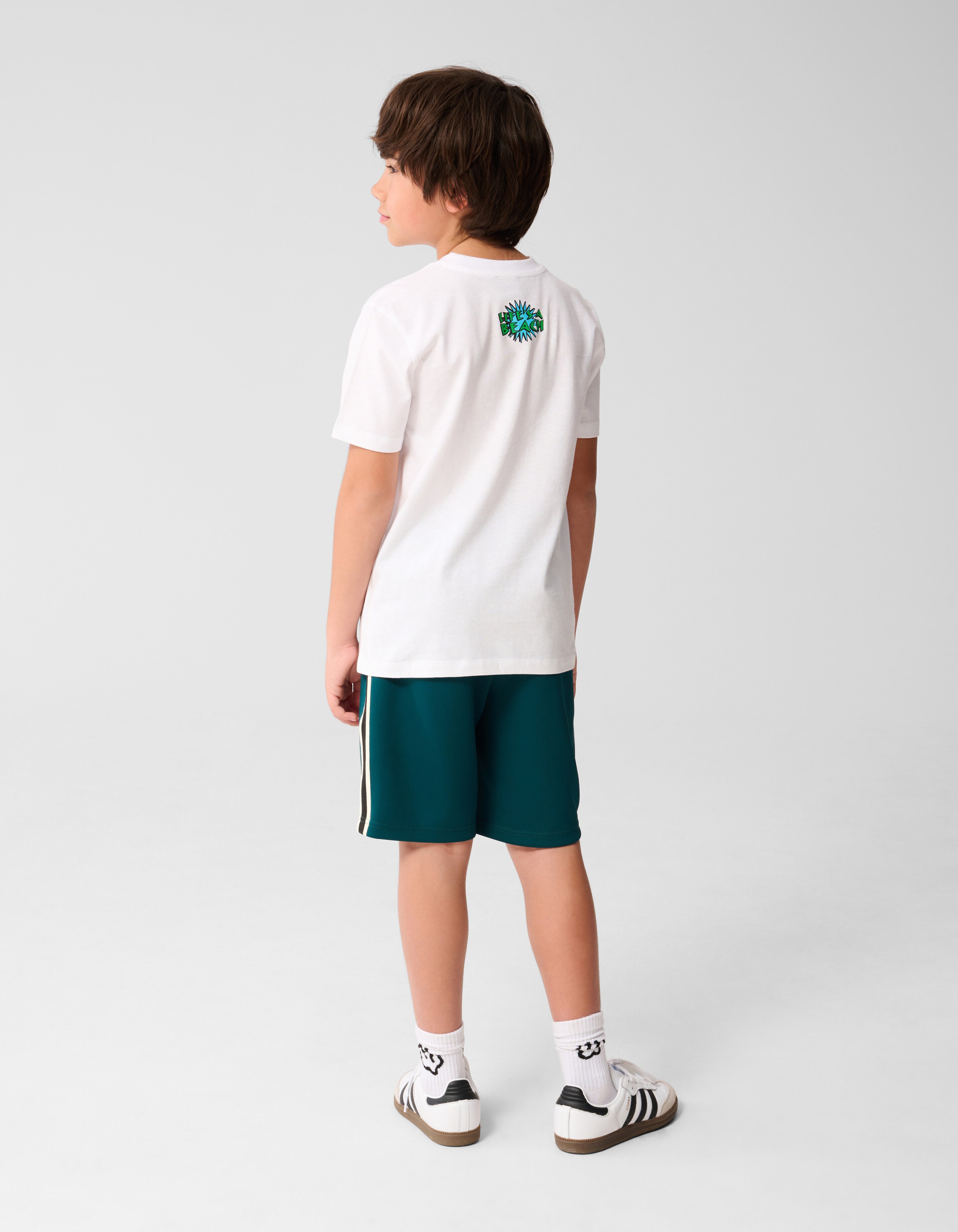 Strand Artwork T-shirt Weiß SHOEBY BOYS