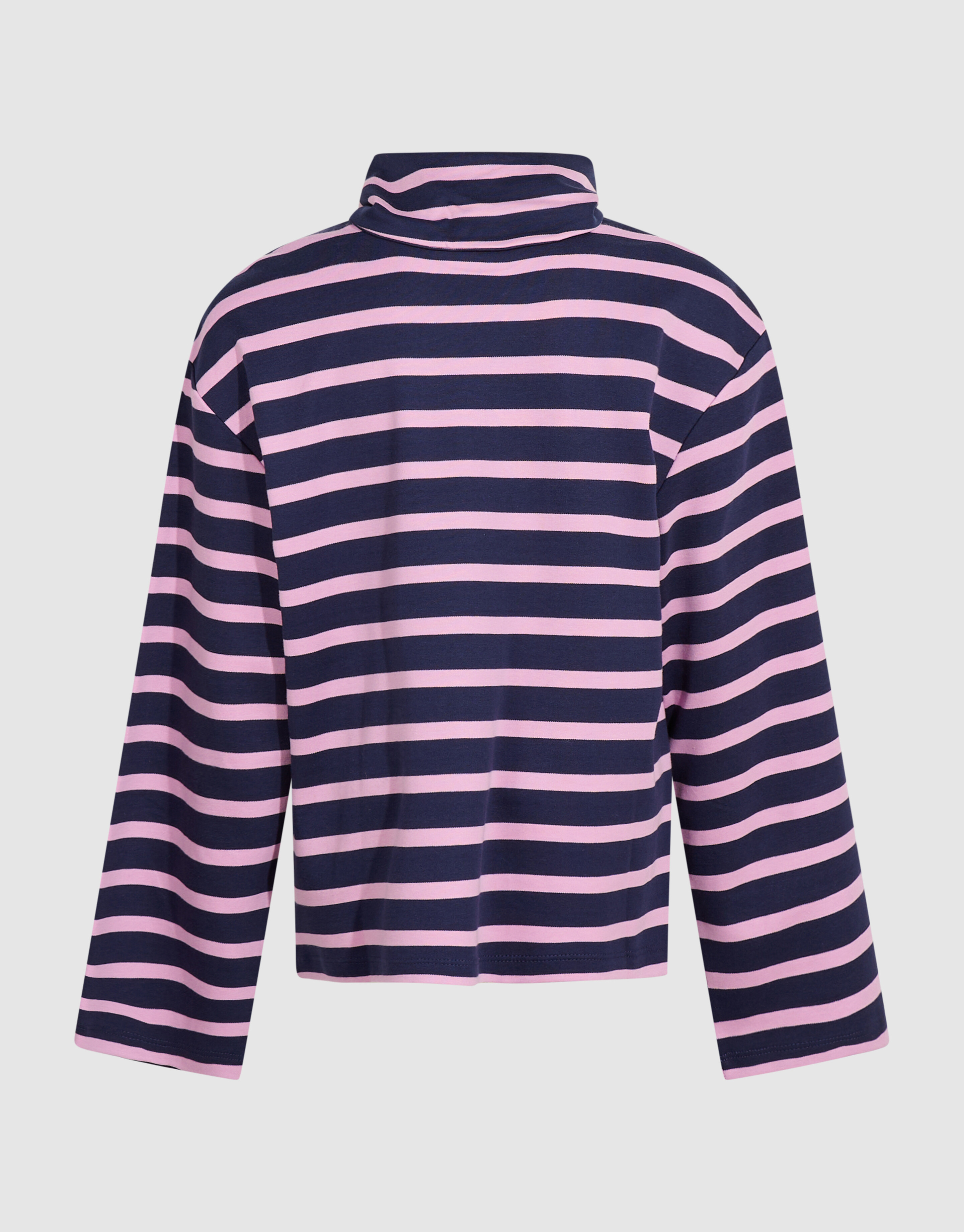 Wrap Gestreifte Longsleeve Dunkelblau SHOEBY GIRLS