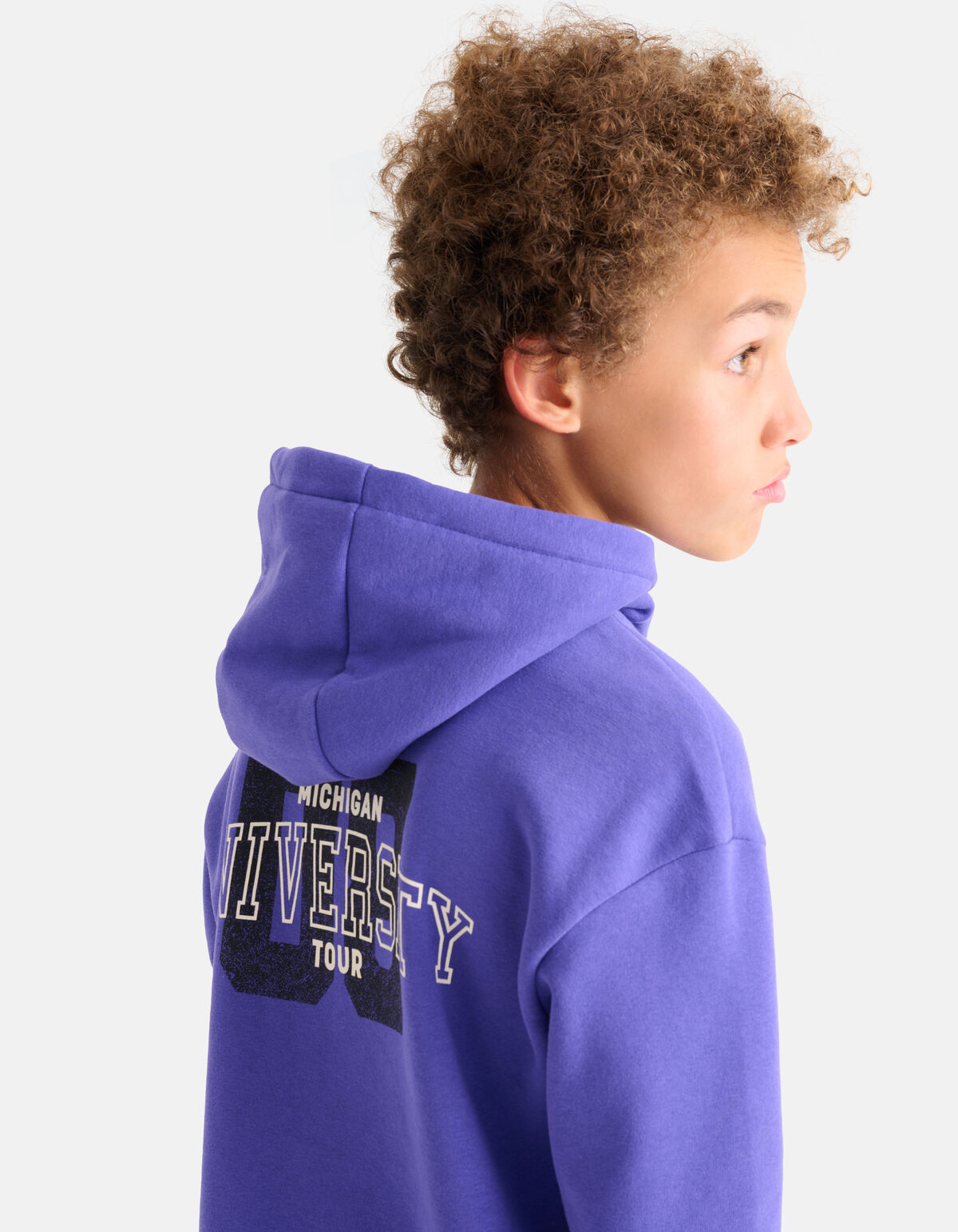Hoodie mit Aufdruck Lila SHOEBY BOYS