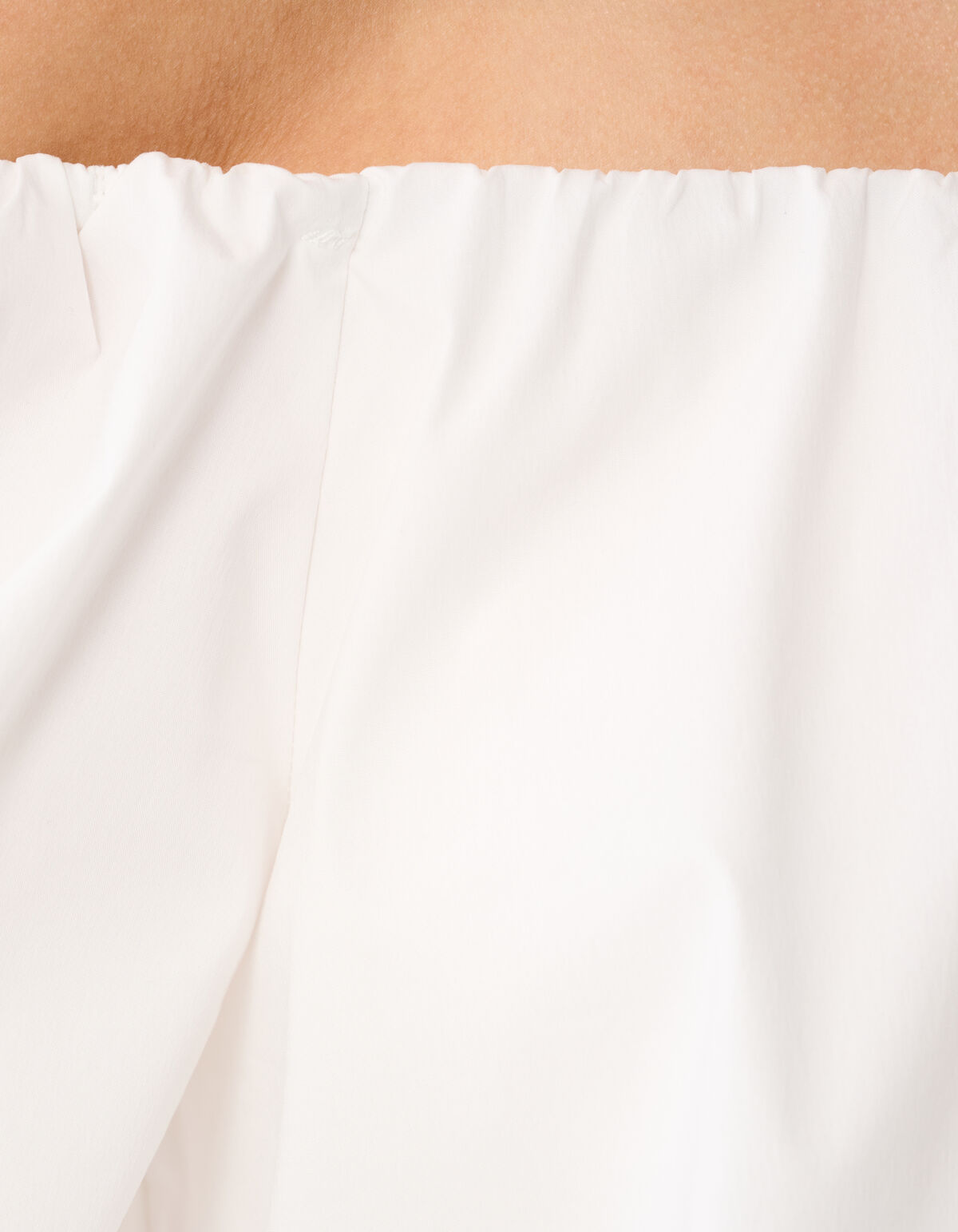 Schulterfreie Bluse Weiß von Lizzy SHOEBY WOMEN