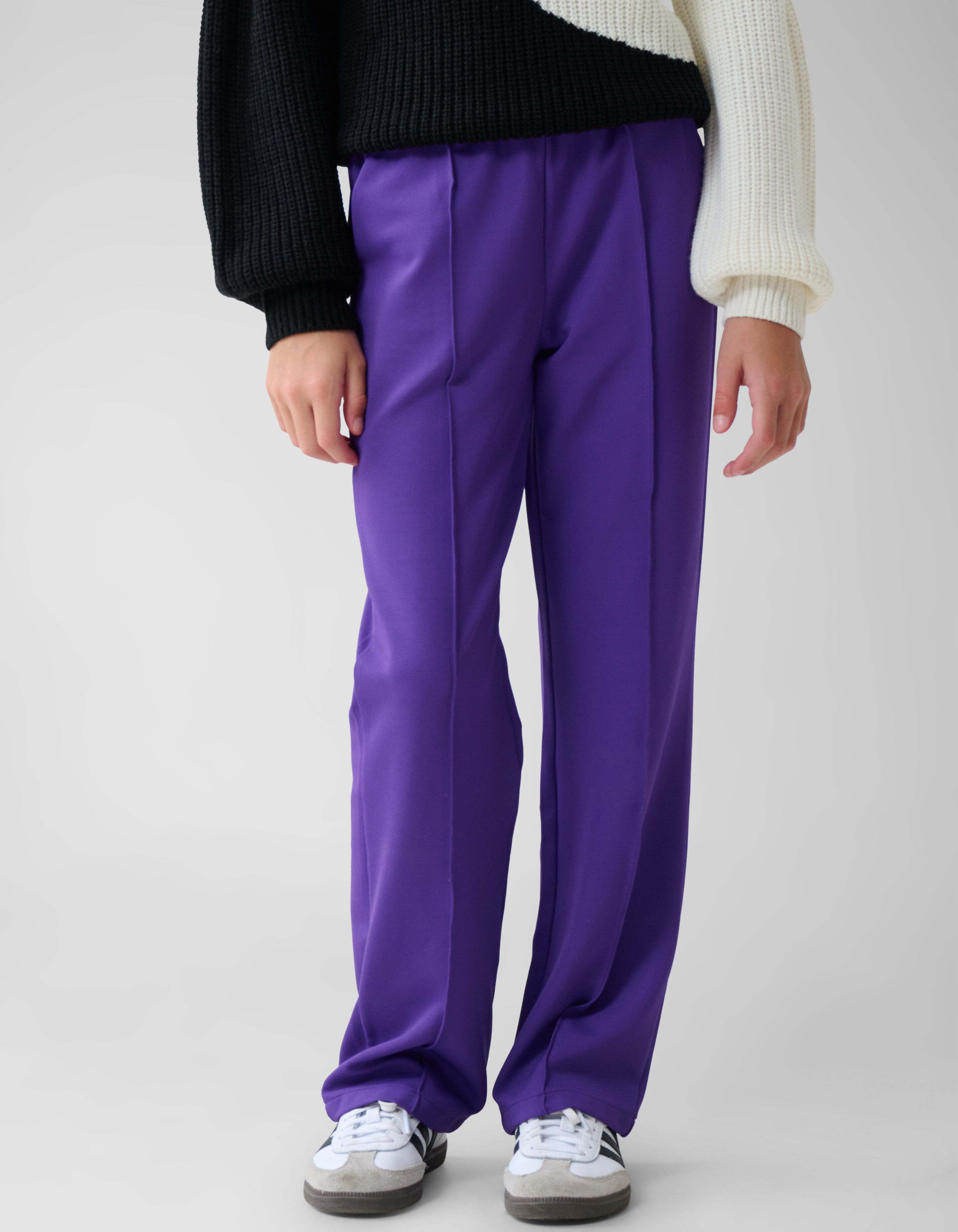 Basic-Hose mit weitem Bein Lila SHOEBY GIRLS