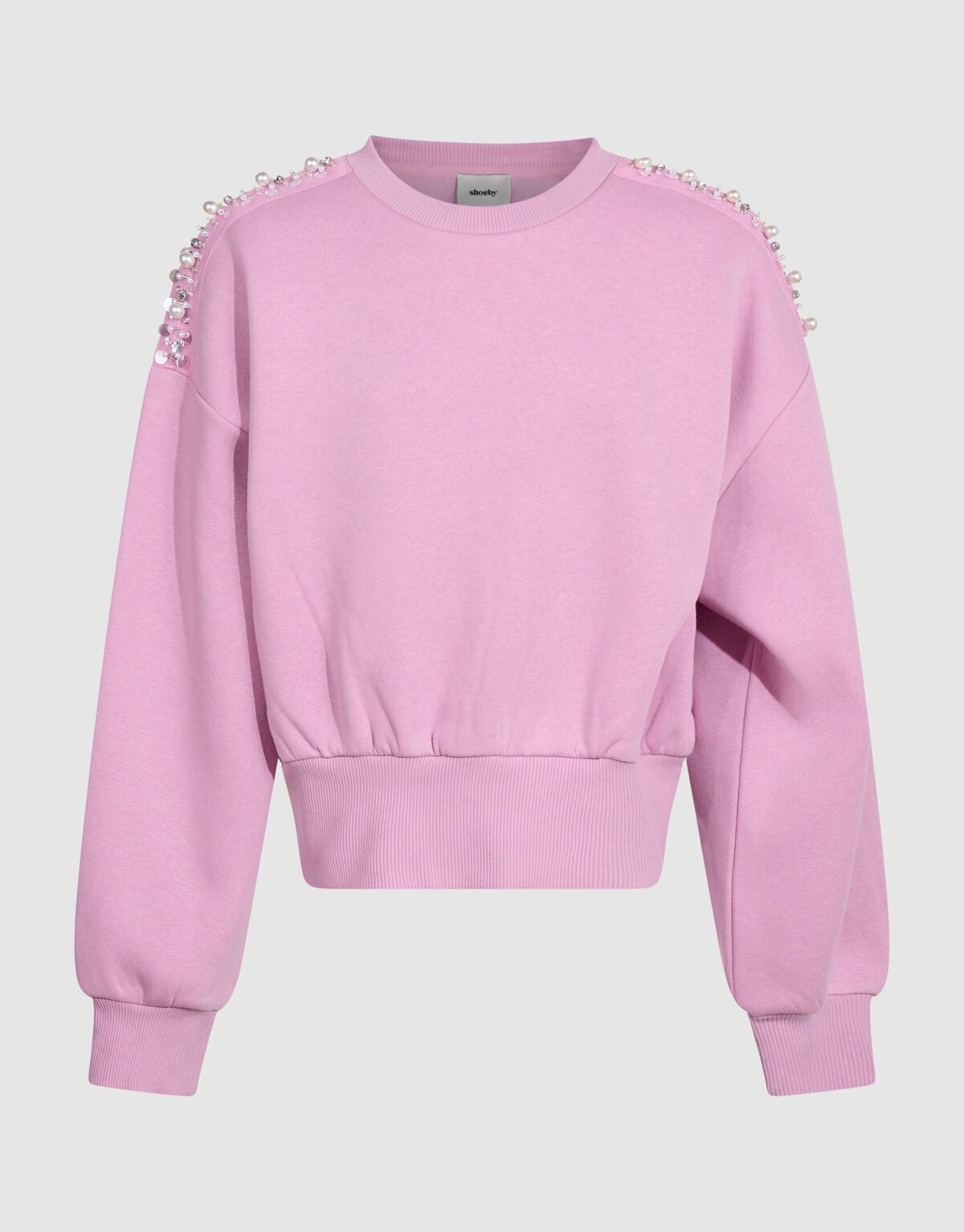 Pearl Sweatshirt Hellrosa SHOEBY GIRLS