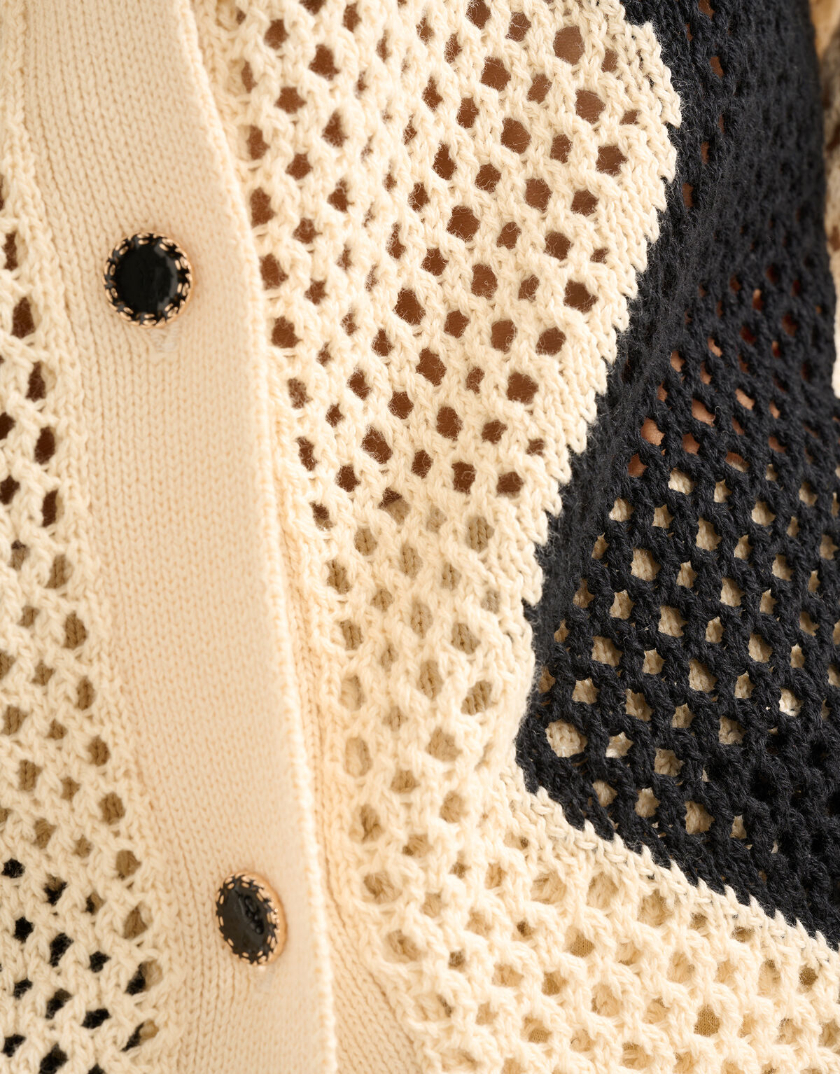 H&auml;kelbluse Off White SHOEBY WOMEN