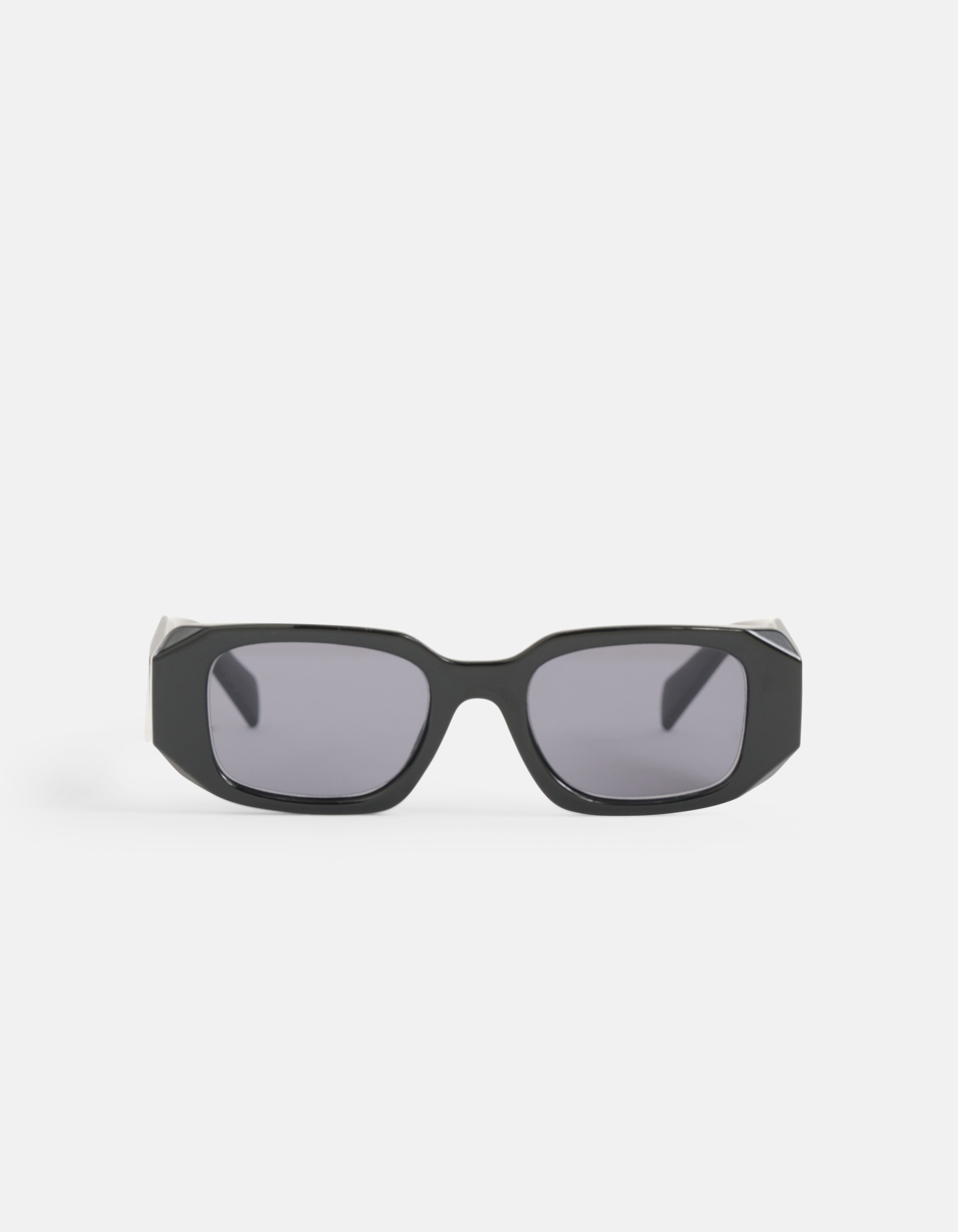 Weite rechteckige Sonnenbrille Schwarz SHOEBY ACCESSOIRES