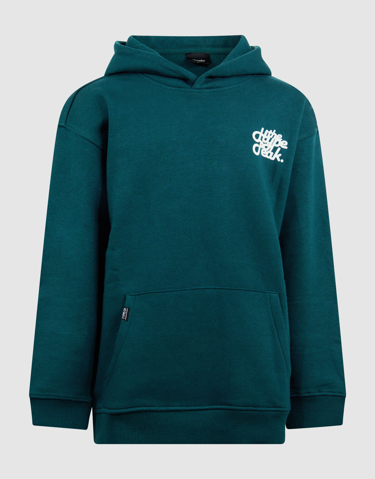 Hype Artwork Hoodie Dunkelgrün SHOEBY BOYS