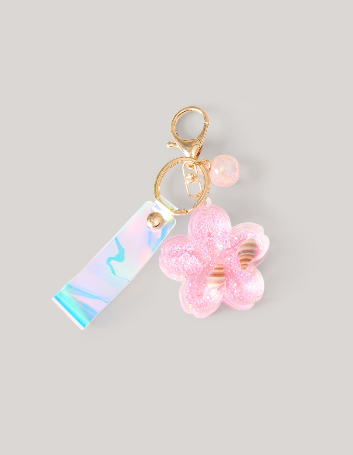 Blumen Schlüsselanhänger Rosa SHOEBY ACCESSOIRES