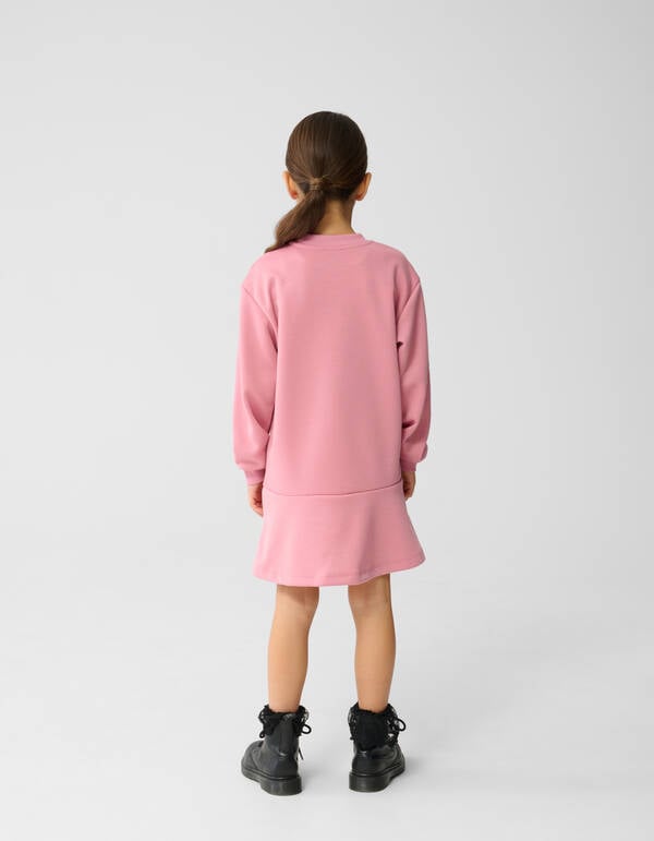 Herzförmiges Sweatshirtkleid Rosa SHOEBY GIRLS