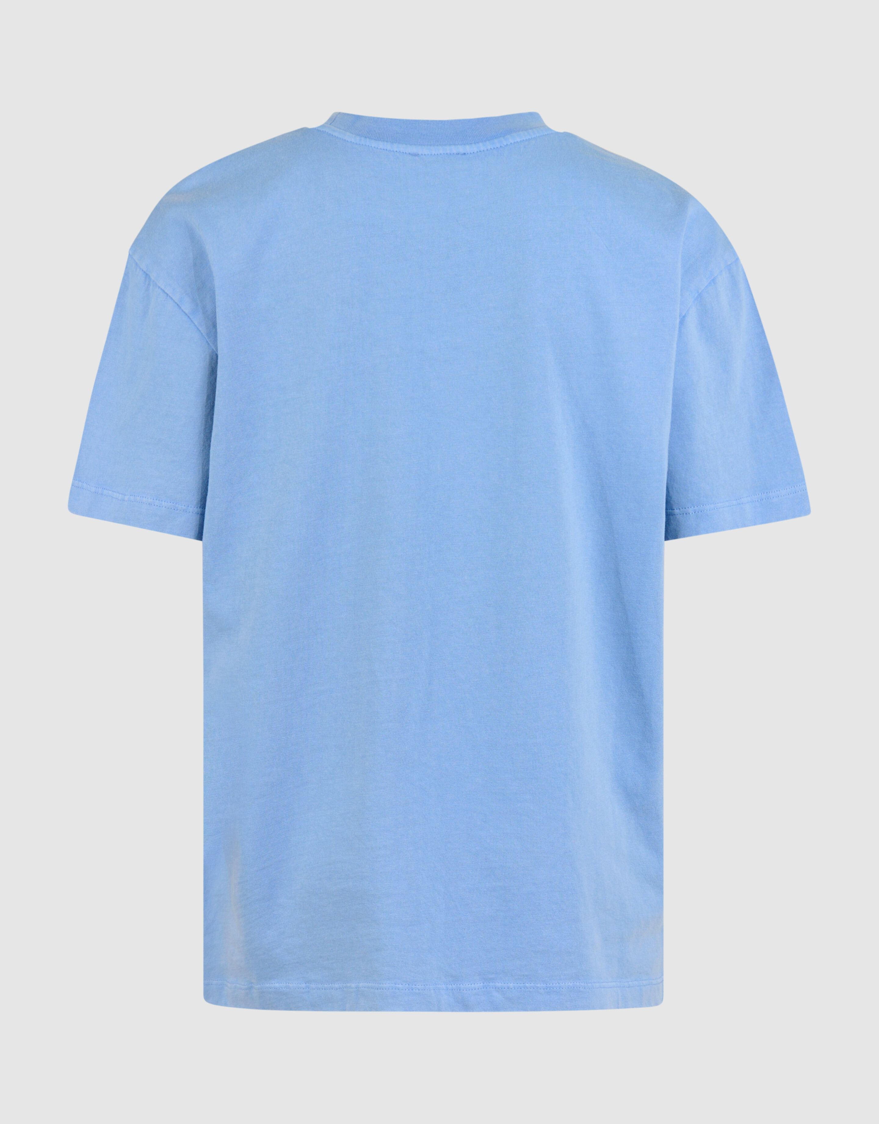 Leopard Embroidery T-shirt Light Blue von Lizzy SHOEBY GIRLS