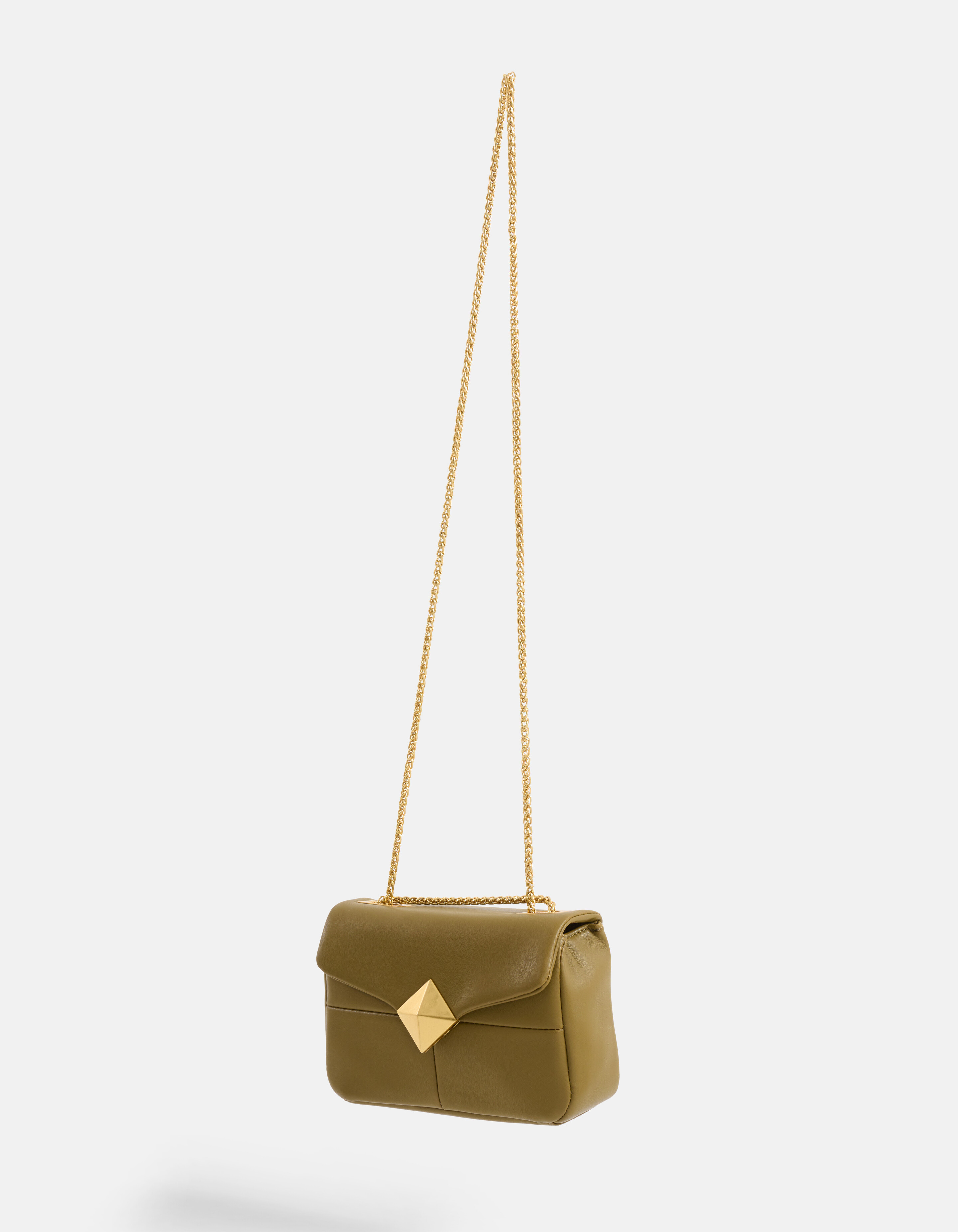Nietenbeutel Dunkelgrün SHOEBY ACCESSOIRES