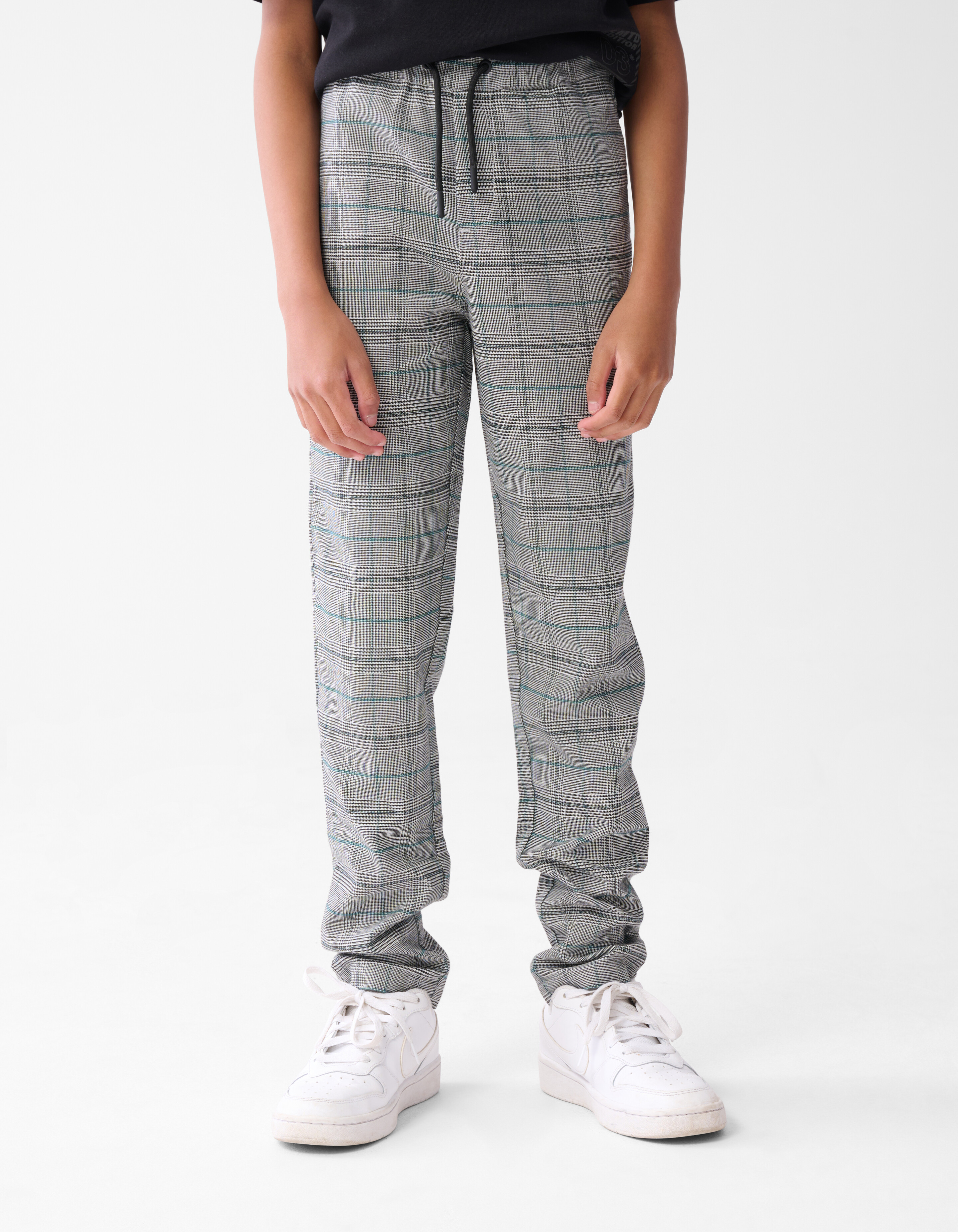 Karierte Hose Grau SHOEBY BOYS
