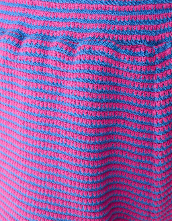 Gestrickte Shorts Rosa/Blau SHOEBY GIRLS