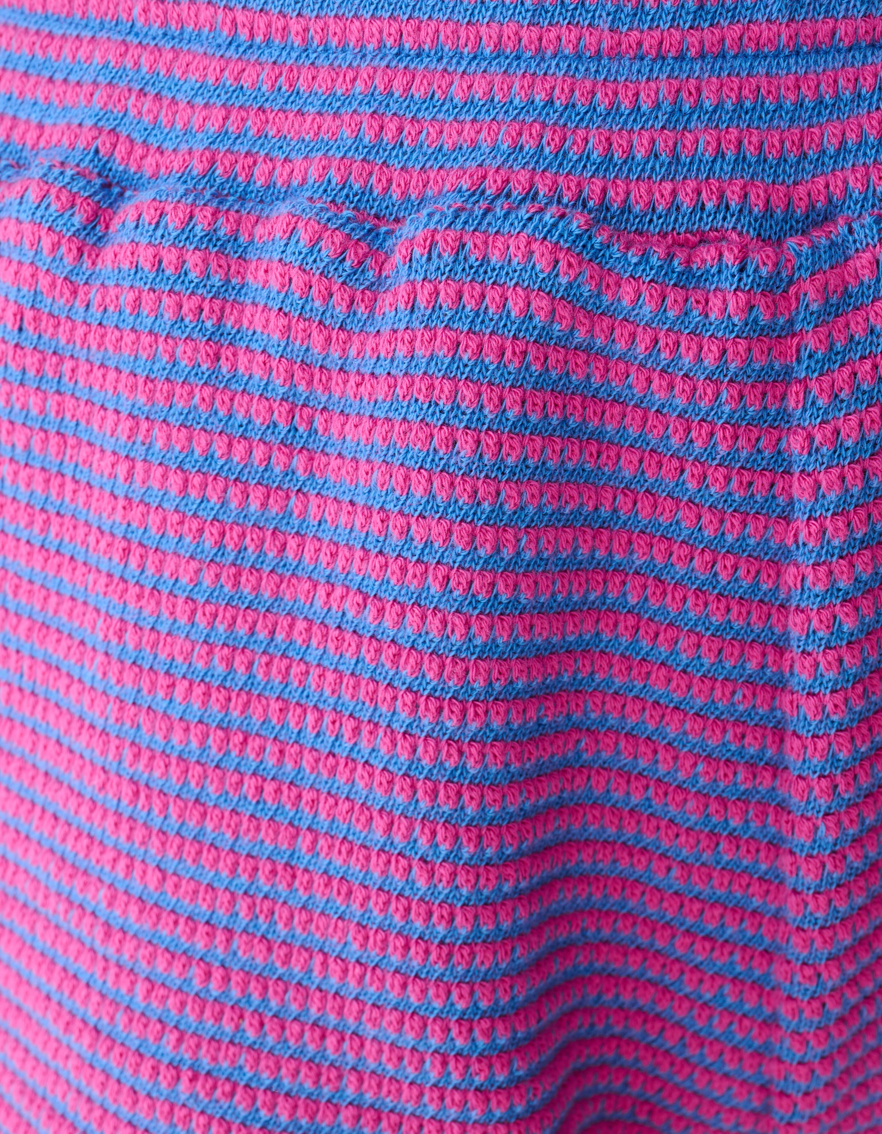 Gestrickte Shorts Rosa/Blau SHOEBY GIRLS