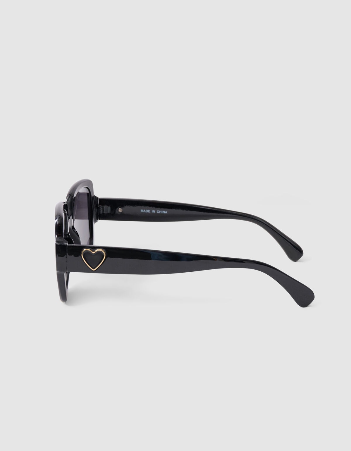Herz-Sonnenbrille Schwarz SHOEBY ACCESSOIRES