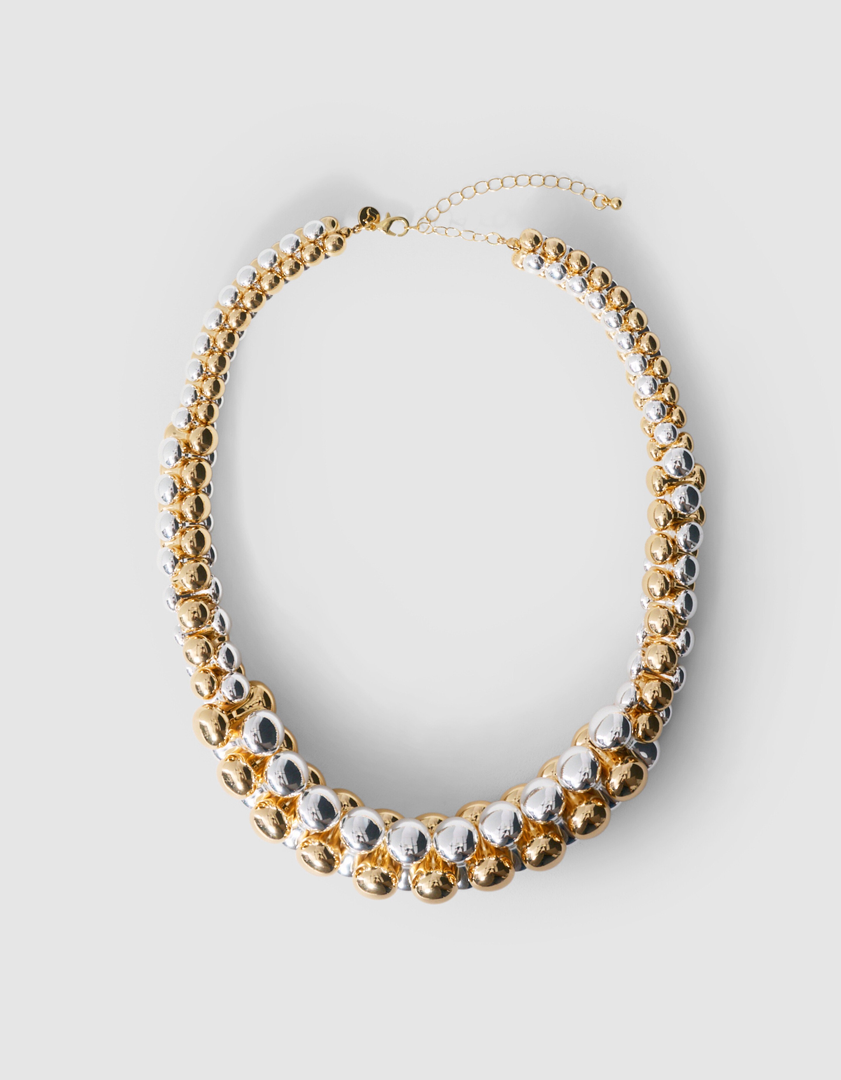 Blasenkette Gold/Silber SHOEBY ACCESSOIRES
