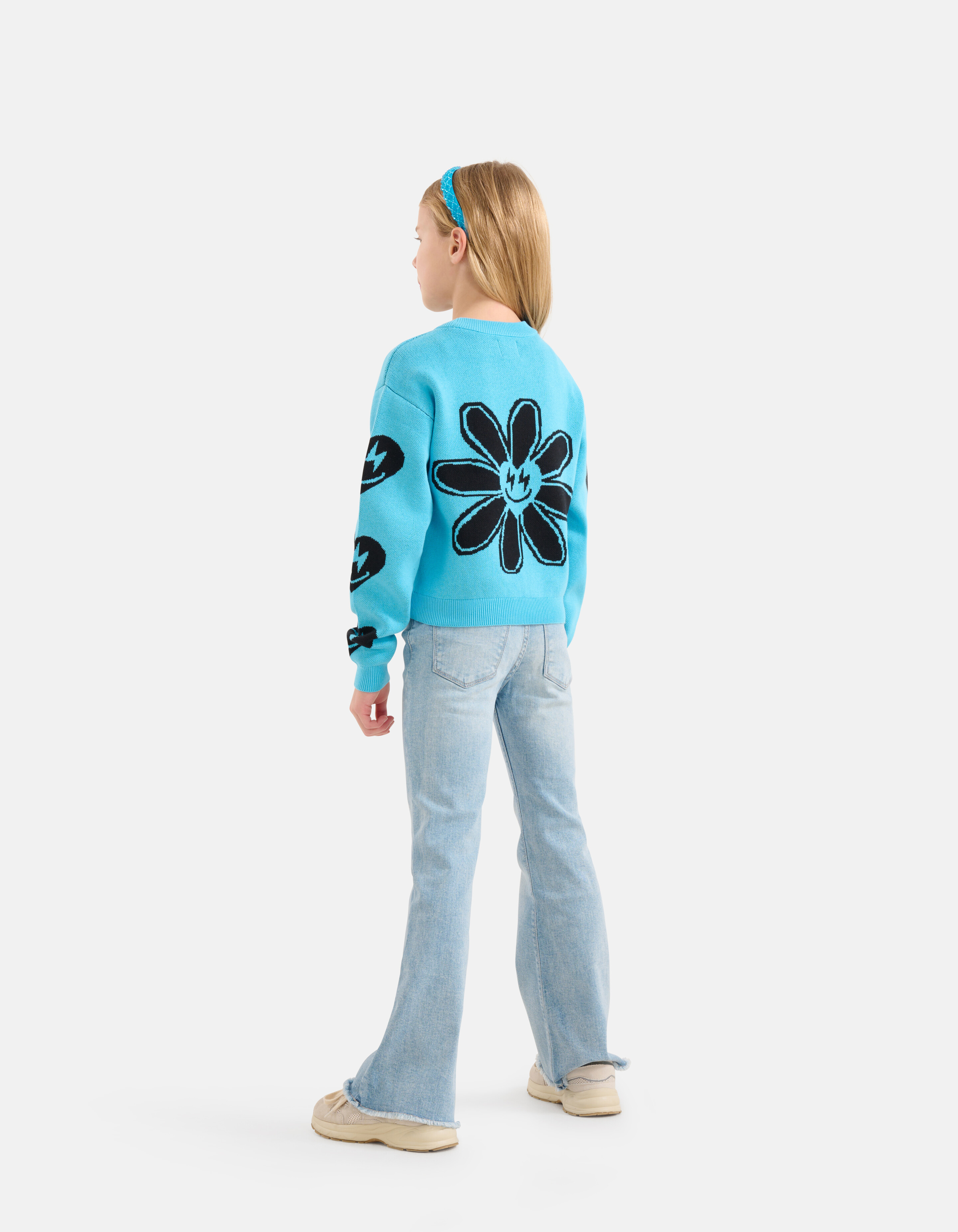 Flared Fit Jeans gebleicht SHOEBY GIRLS